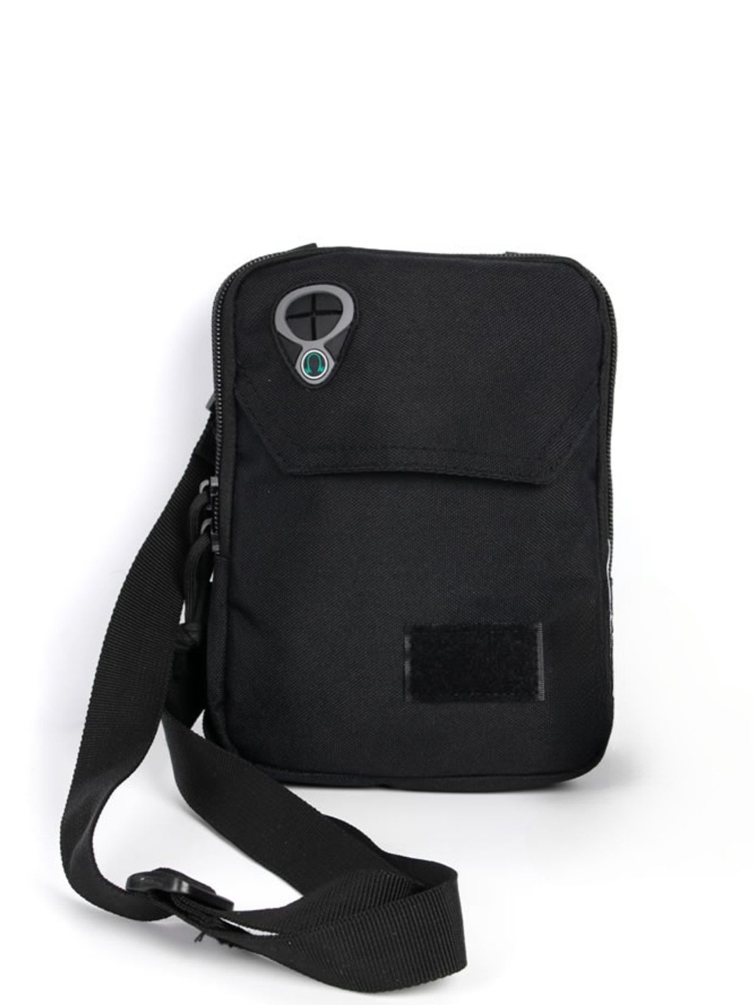 

Carry Trip Unisex Solid Messenger Bag, Black