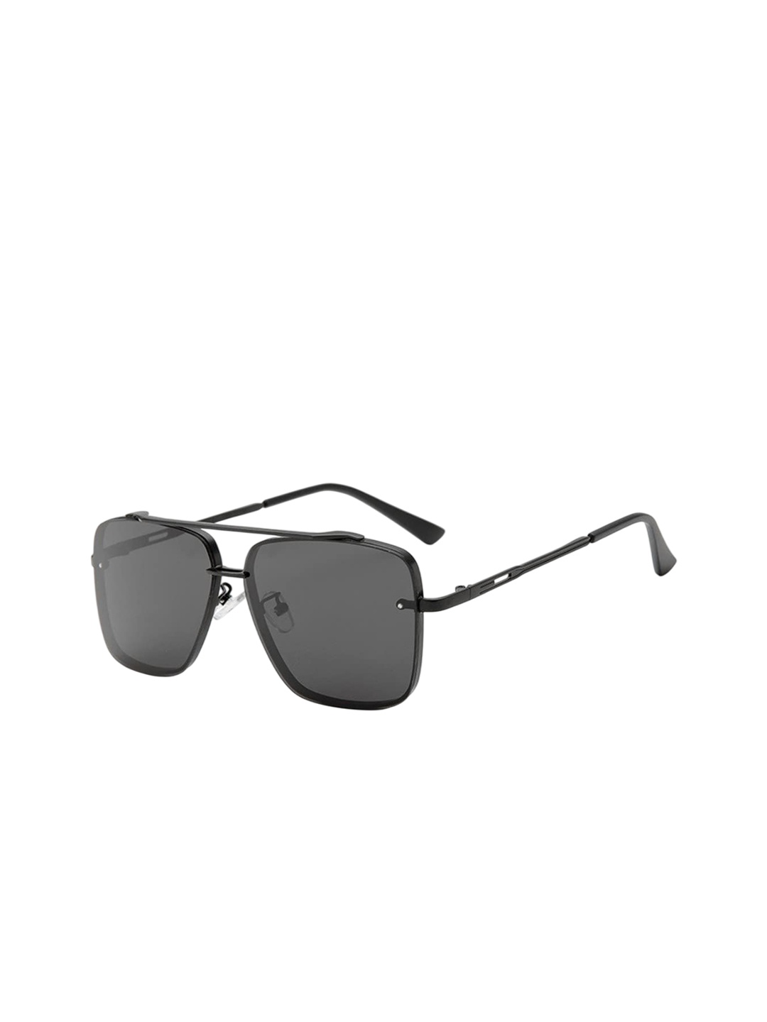 

RICH CLUB Unisex Square Sunglasses with UV Protected Lens Square Sunglass, Grey