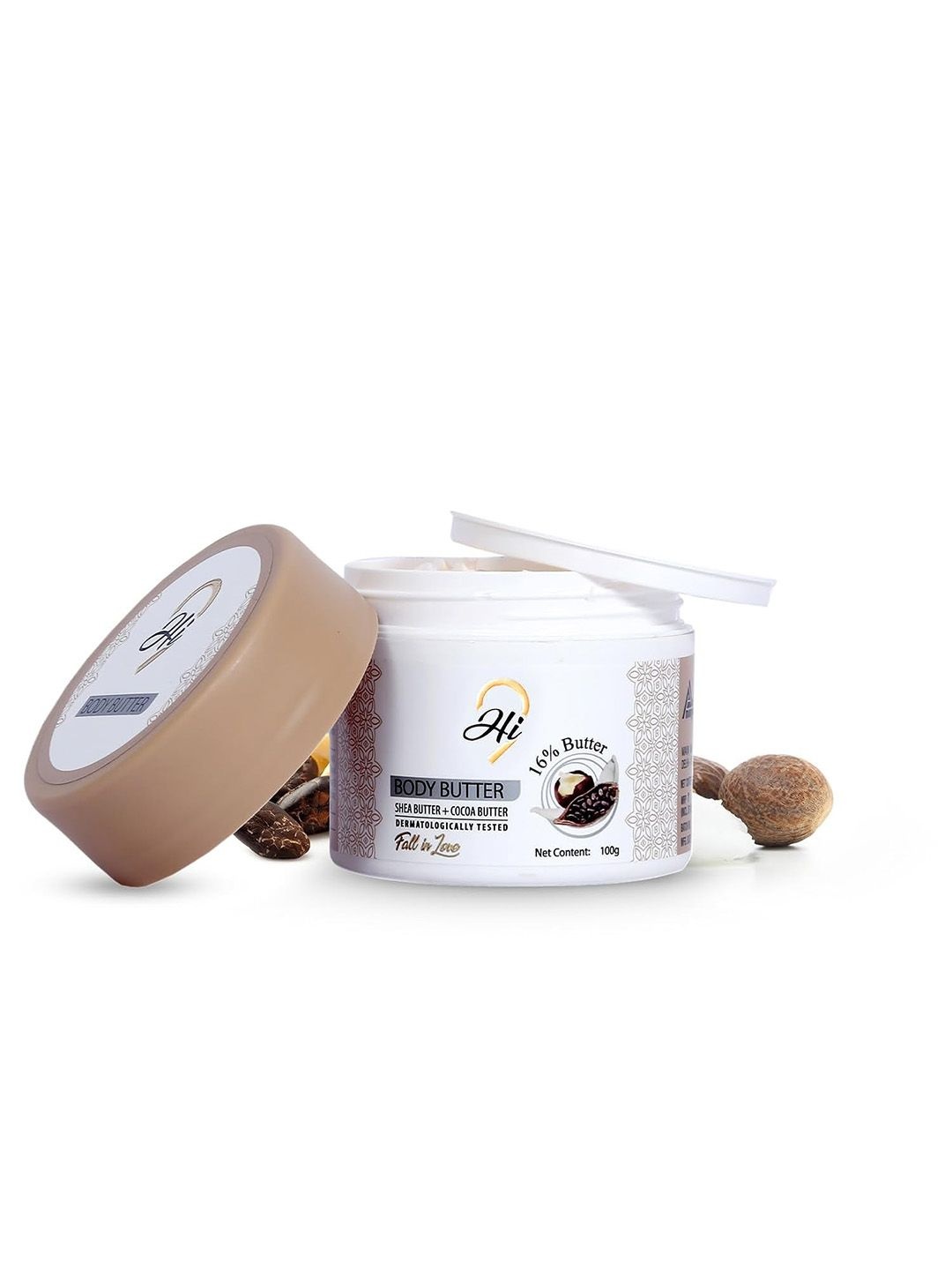 

Hi9 Body Butter with Shea & Cocoa Butter- 100 g, White