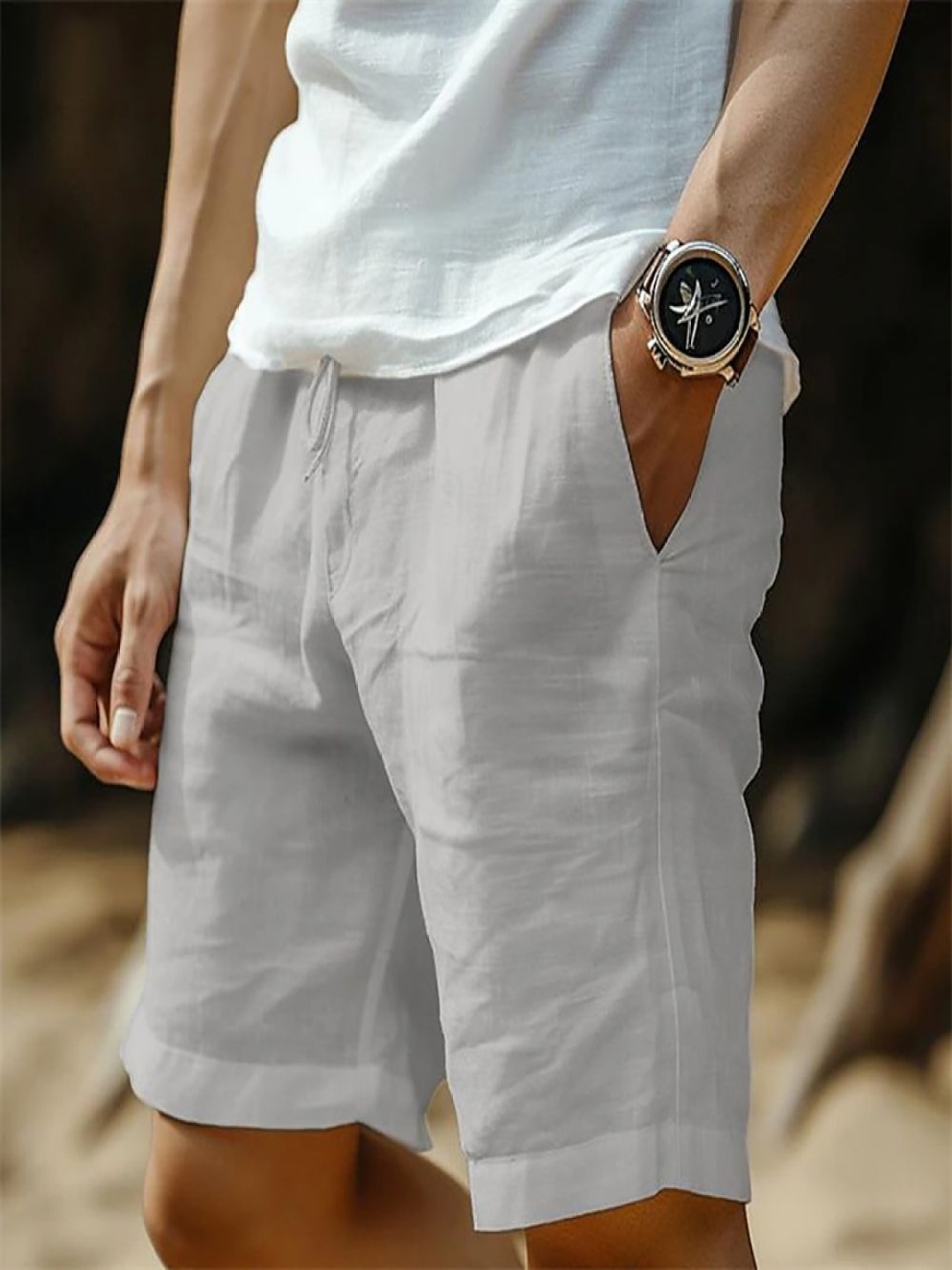 

StyleCast x Revolte Men Shorts, Grey