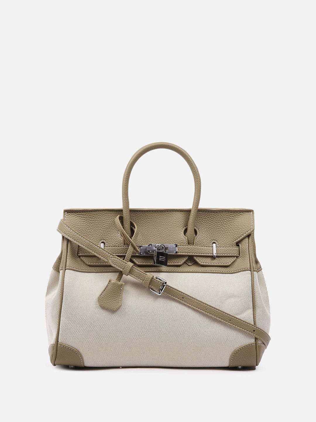 

CARRY CITY Structured Tote Bag, Olive