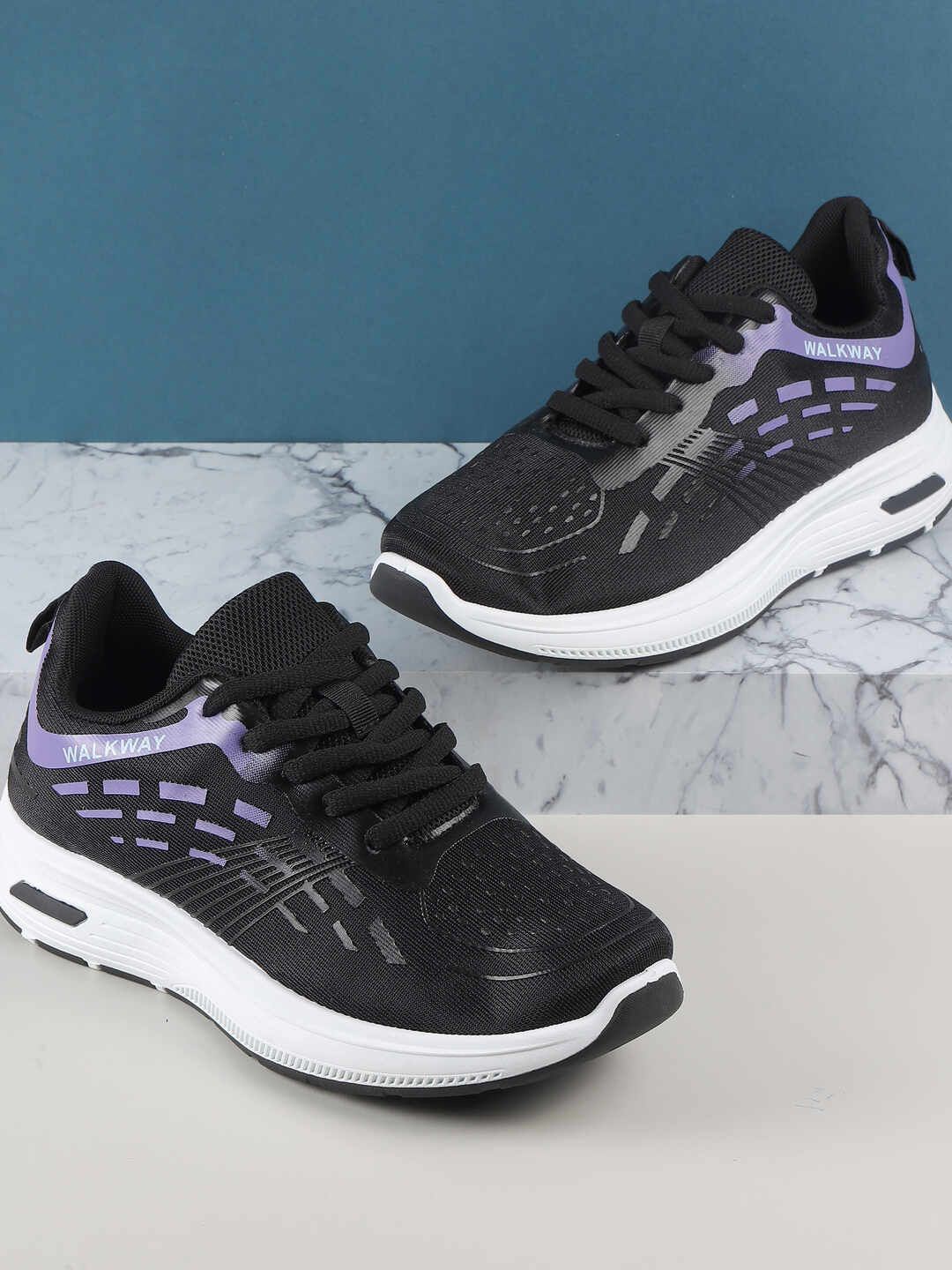 

WALKWAY by Metro Women Printed Sneakers, Black
