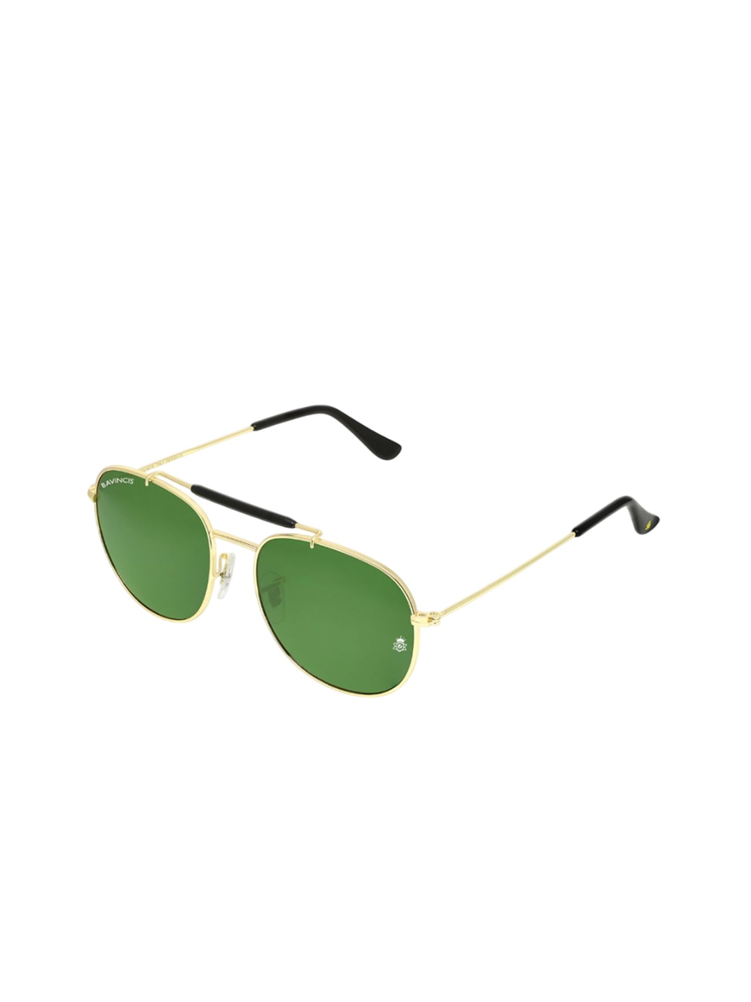 

BAVINCIS Unisex Aviator Sunglasses with UV Protected Lens, Green