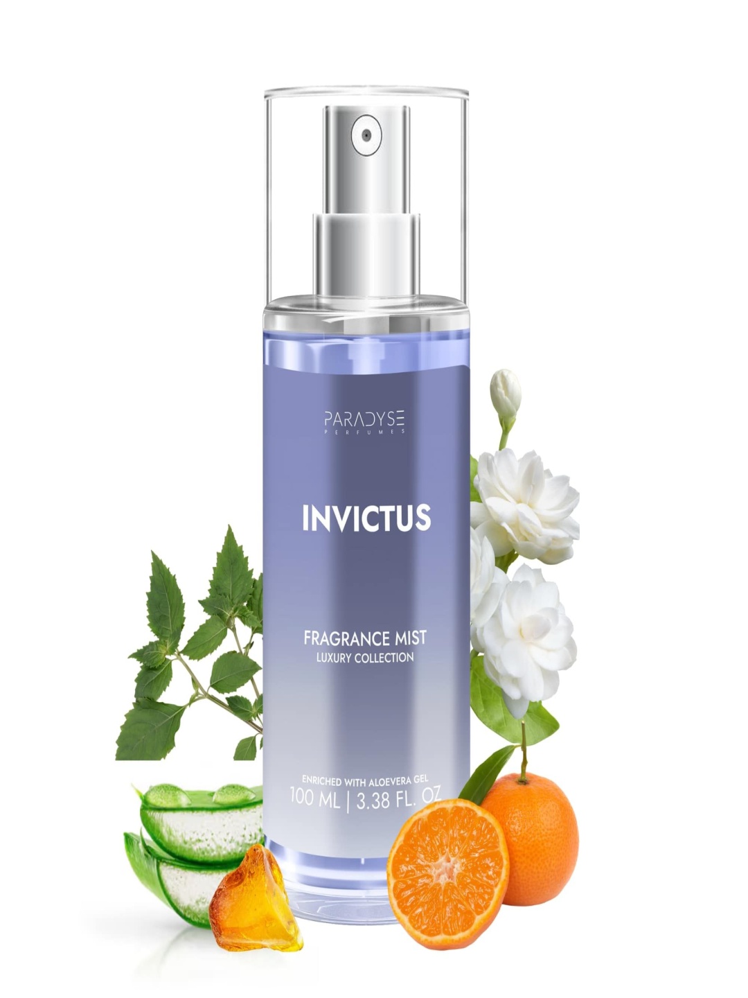 

PARADYSE PERFUMES The Invictus Long Lasting Fragrance Mist - 100 ml, Transparent