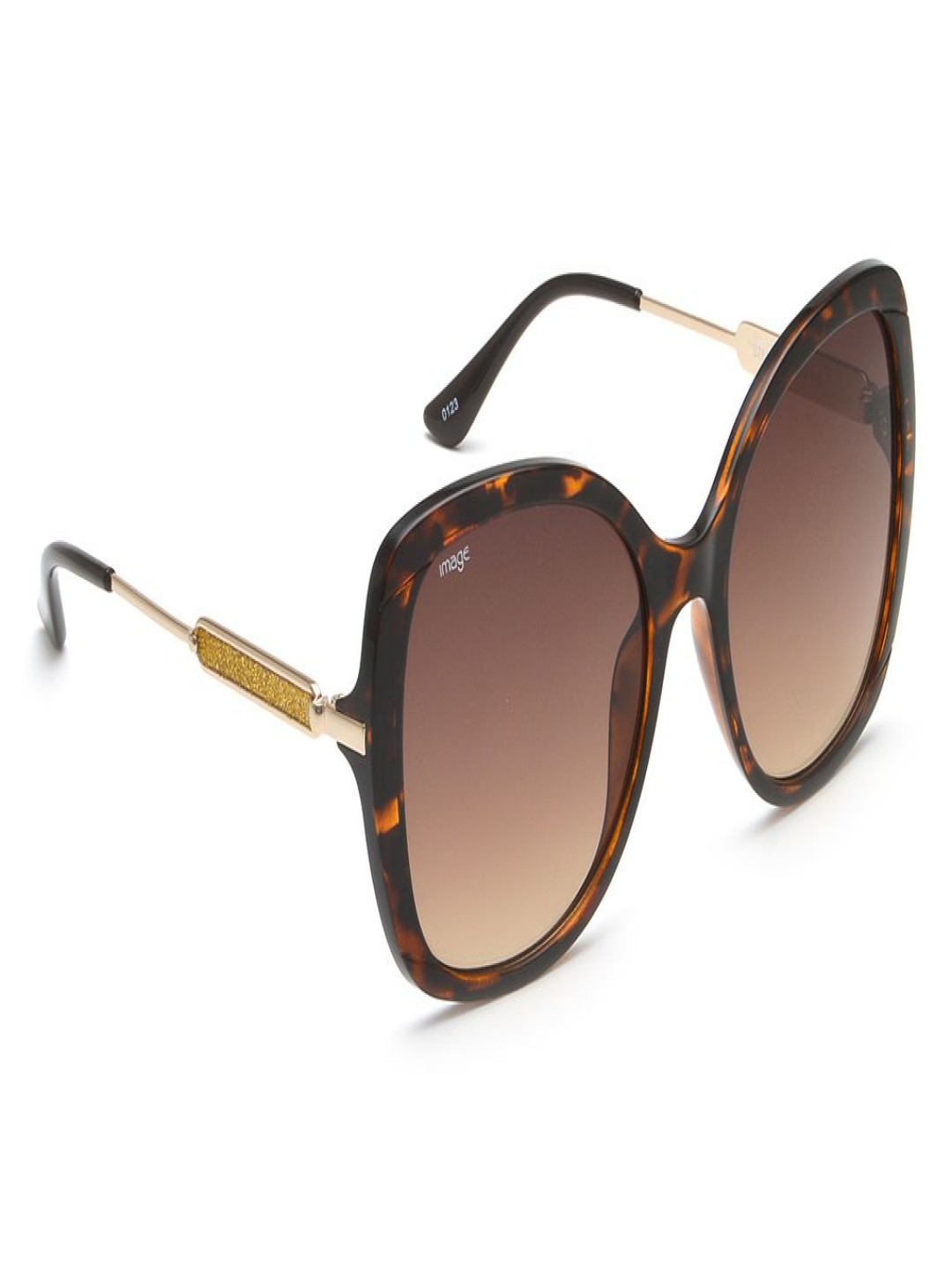 

Image Women Butterfly Sunglasses with UV Protected Lens IMS784C2SG, Brown