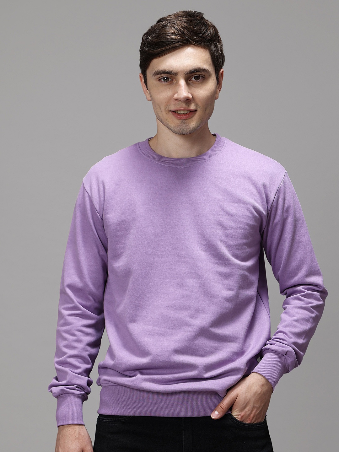 

GREEN AGE Men Sweatshirt, Lavender