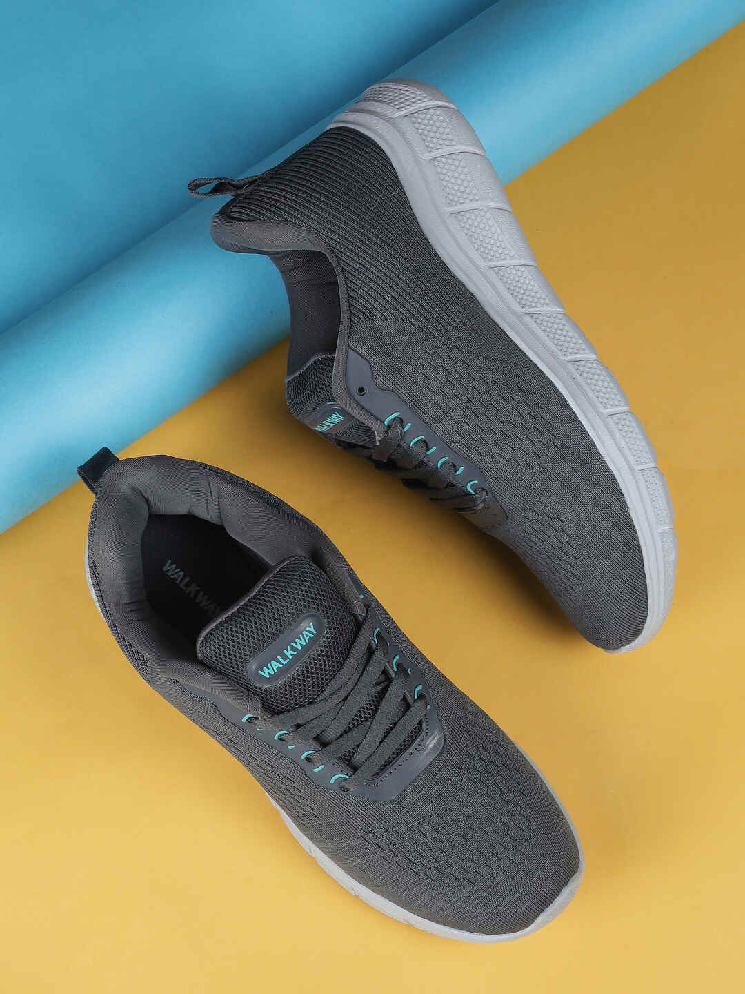 

WALKWAY by Metro Women Woven Design Sneakers, Grey