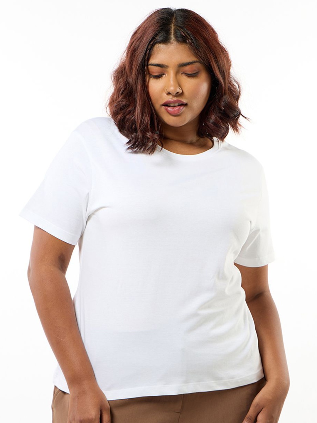 

Bewakoof Women T-shirt, White