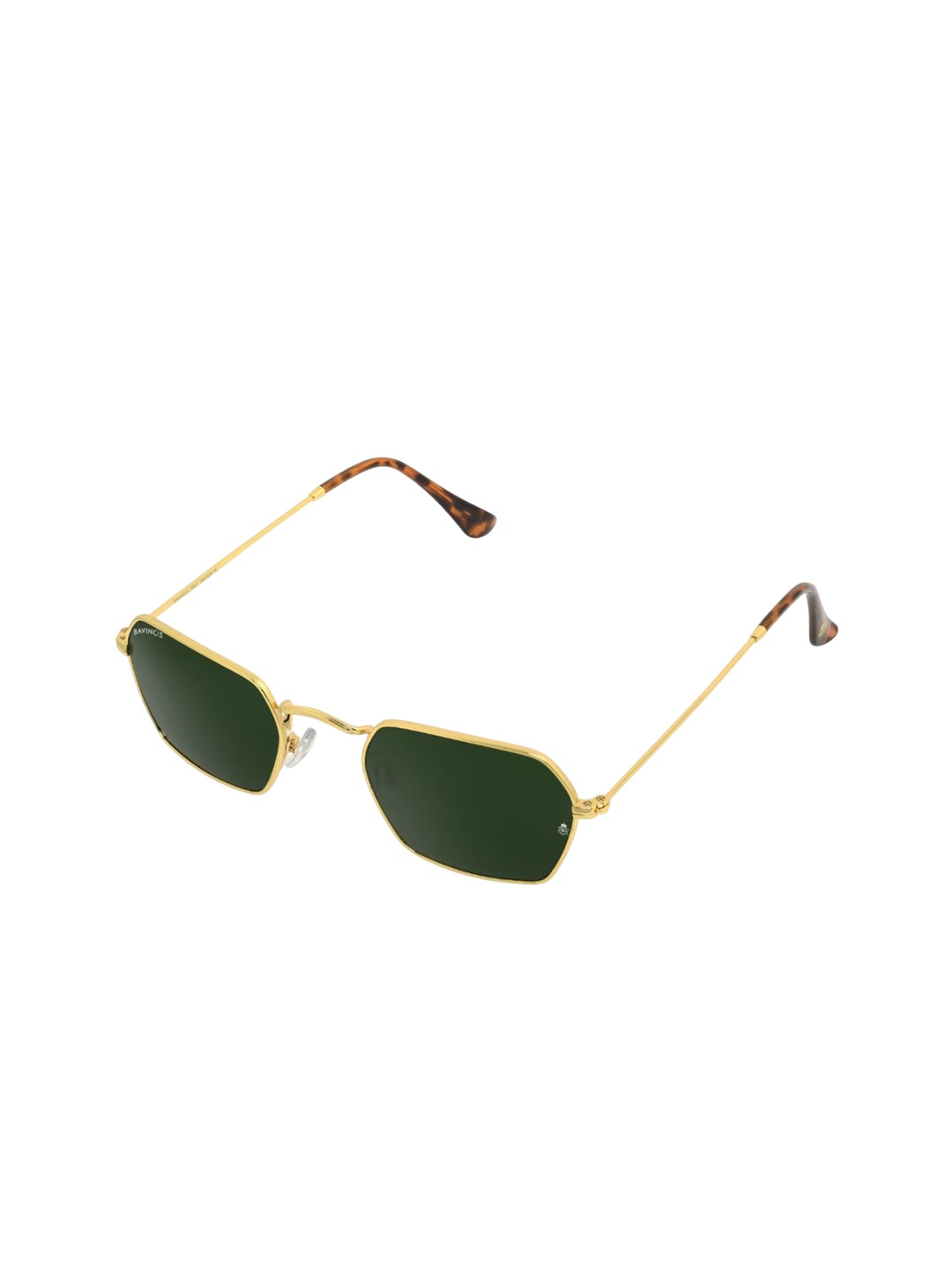 

BAVINCIS Unisex Square Sunglasses with UV Protected Lens, Green