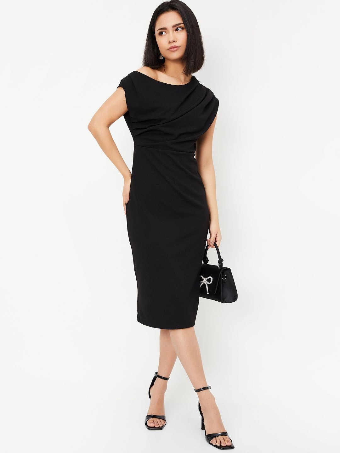 

max Women Sheath Dress, Black