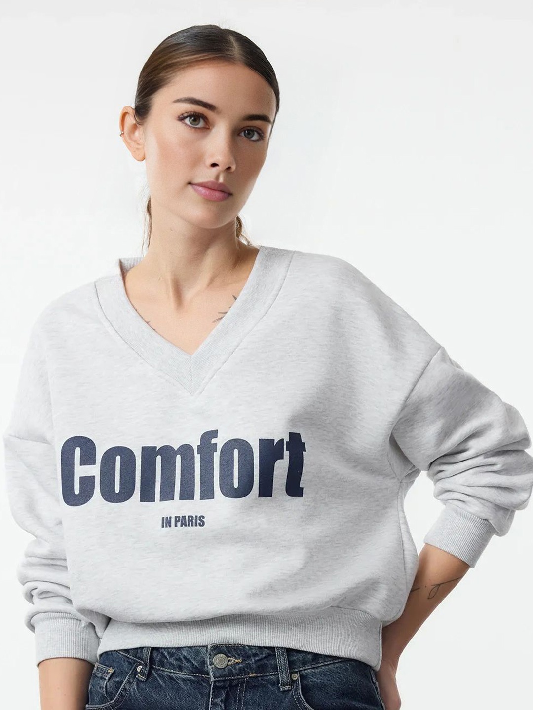 

Trendyol Women Sweatshirt, Na