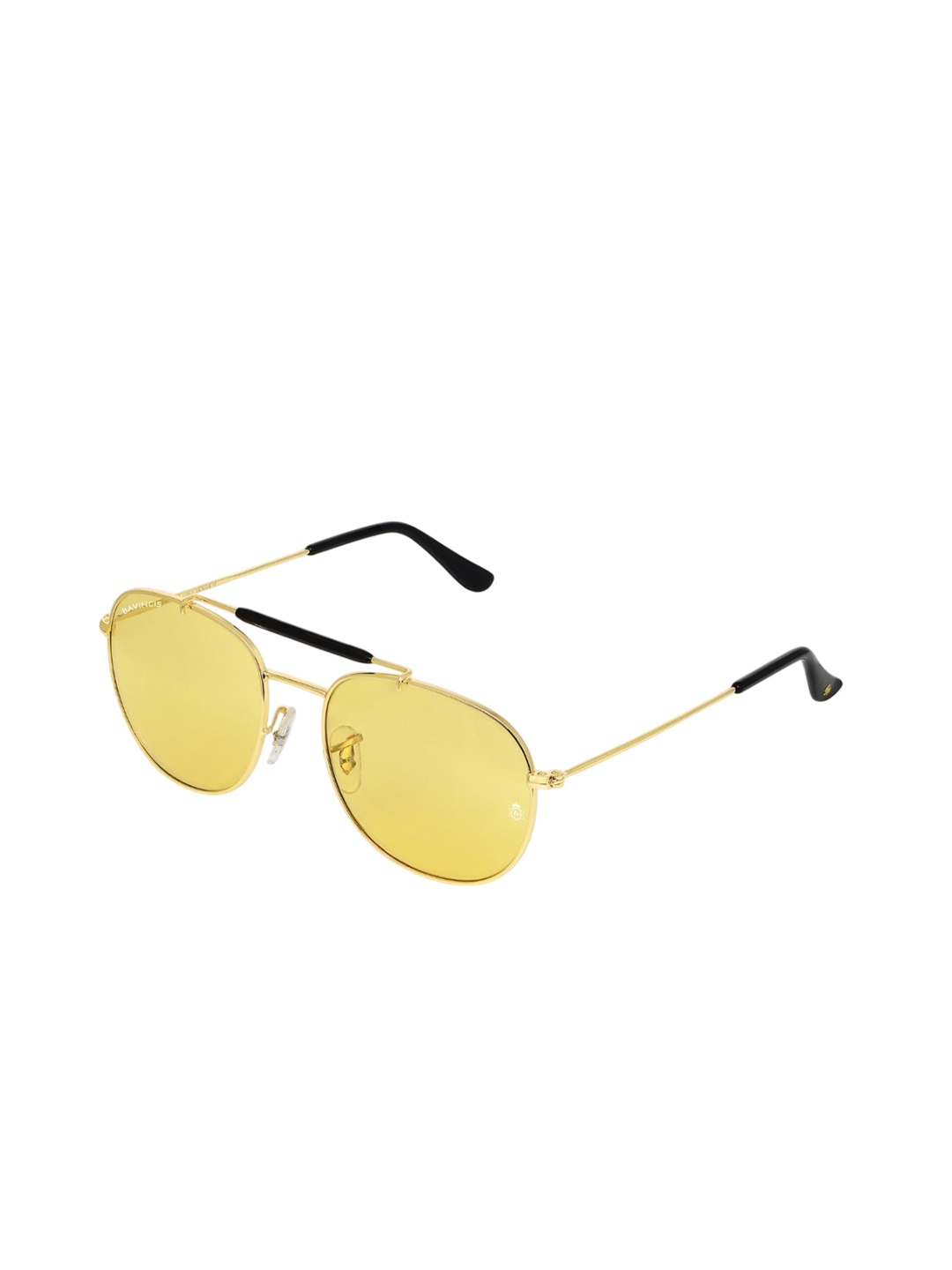 

BAVINCIS Unisex Aviator Sunglasses with UV Protected Lens, Yellow