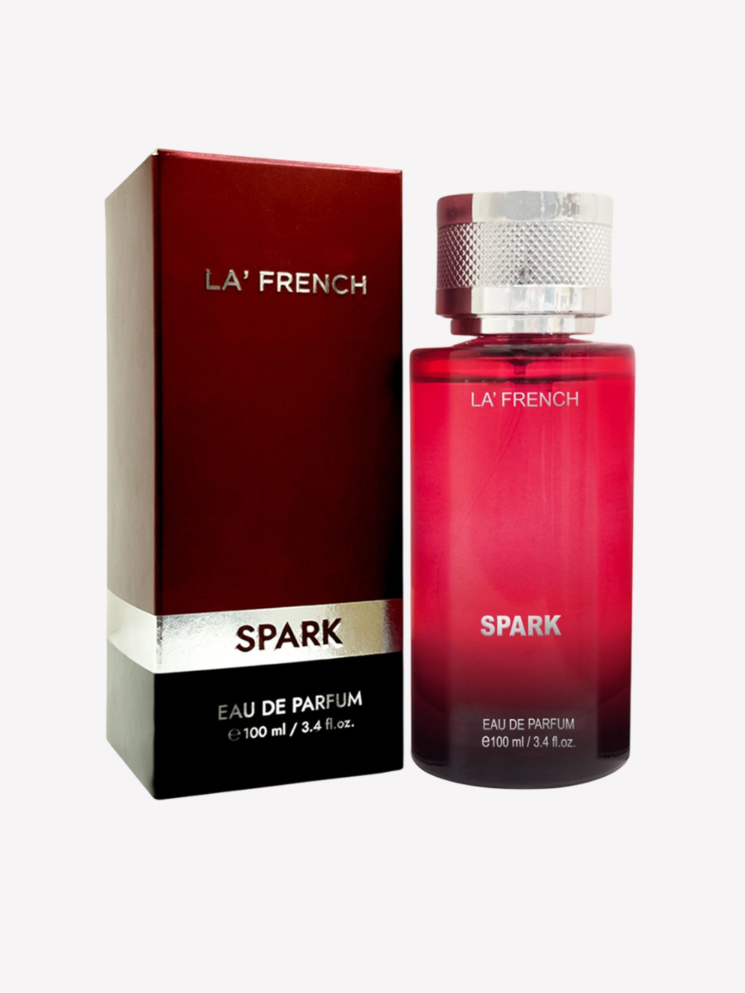 

La French Spark Long Lasting Eau De Parfum- 100 ml, Red