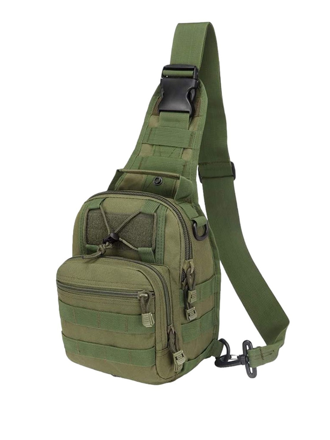 

Carry Trip Unisex Solid Messenger Bag, Green