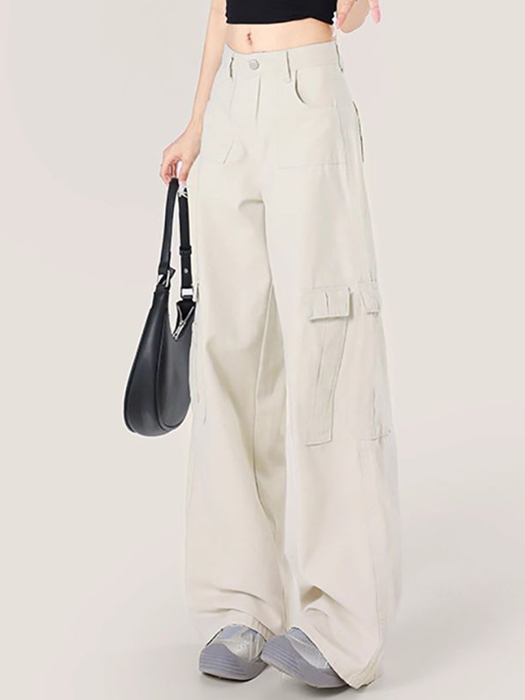 

StyleCast x Revolte Women Jeans, Beige