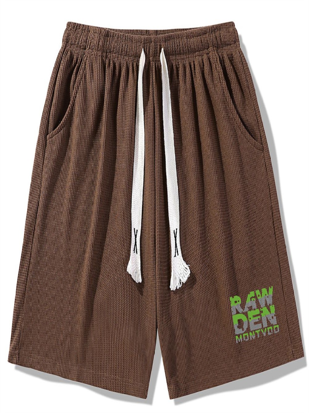 

StyleCast x Revolte Men Regular Fit Shorts, Coffee brown