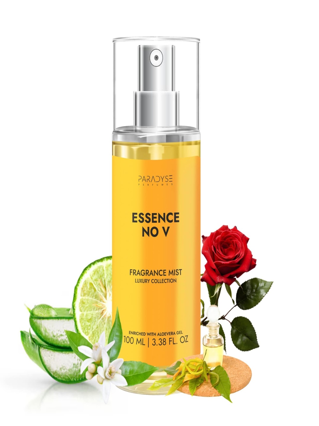 

PARADYSE PERFUMES Essence No V Long Lasting Fragrance Mist - 100 ml, Transparent