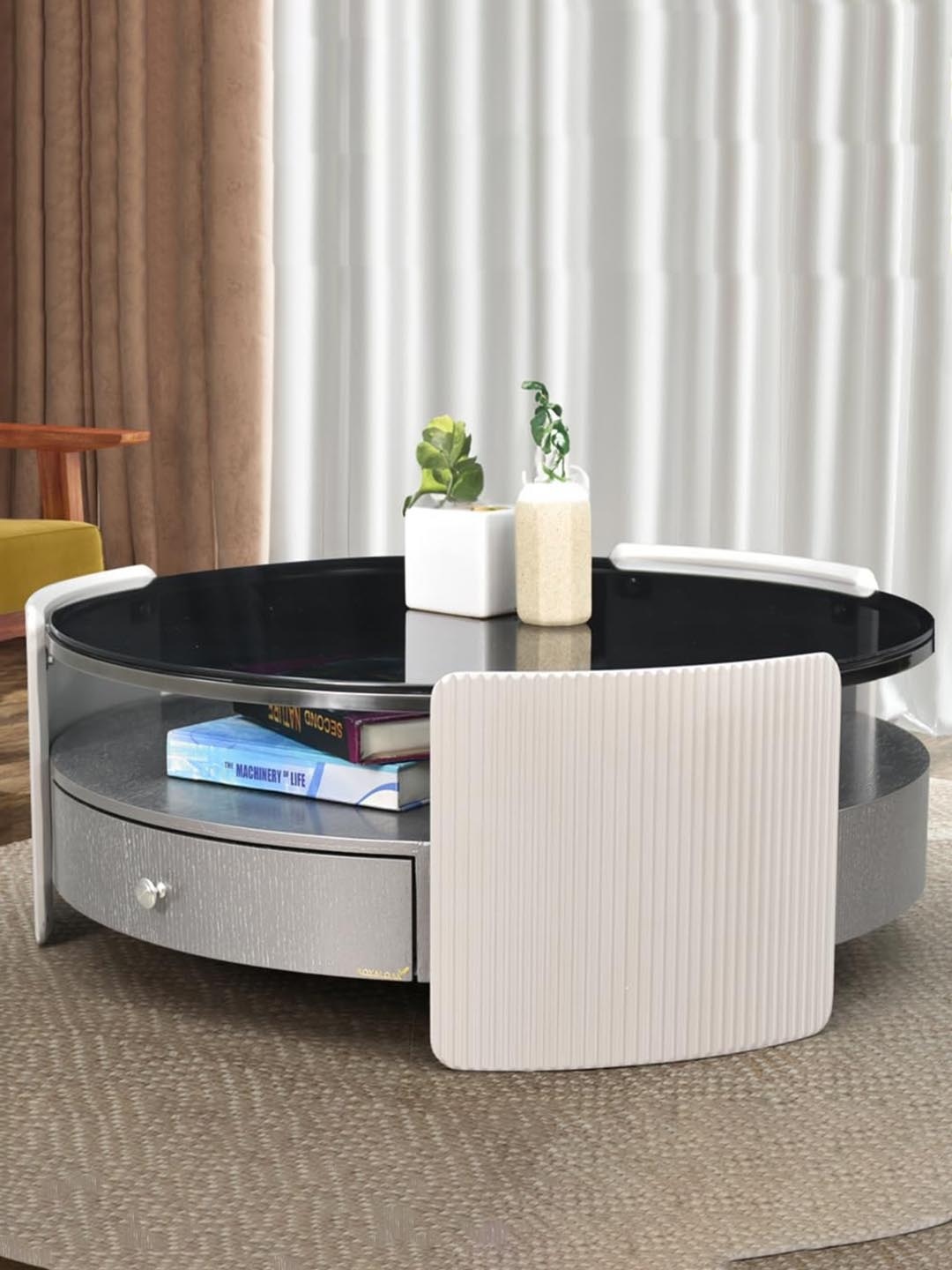 

Royaloak Grey & Black Italian Sintered Top Coffee Table