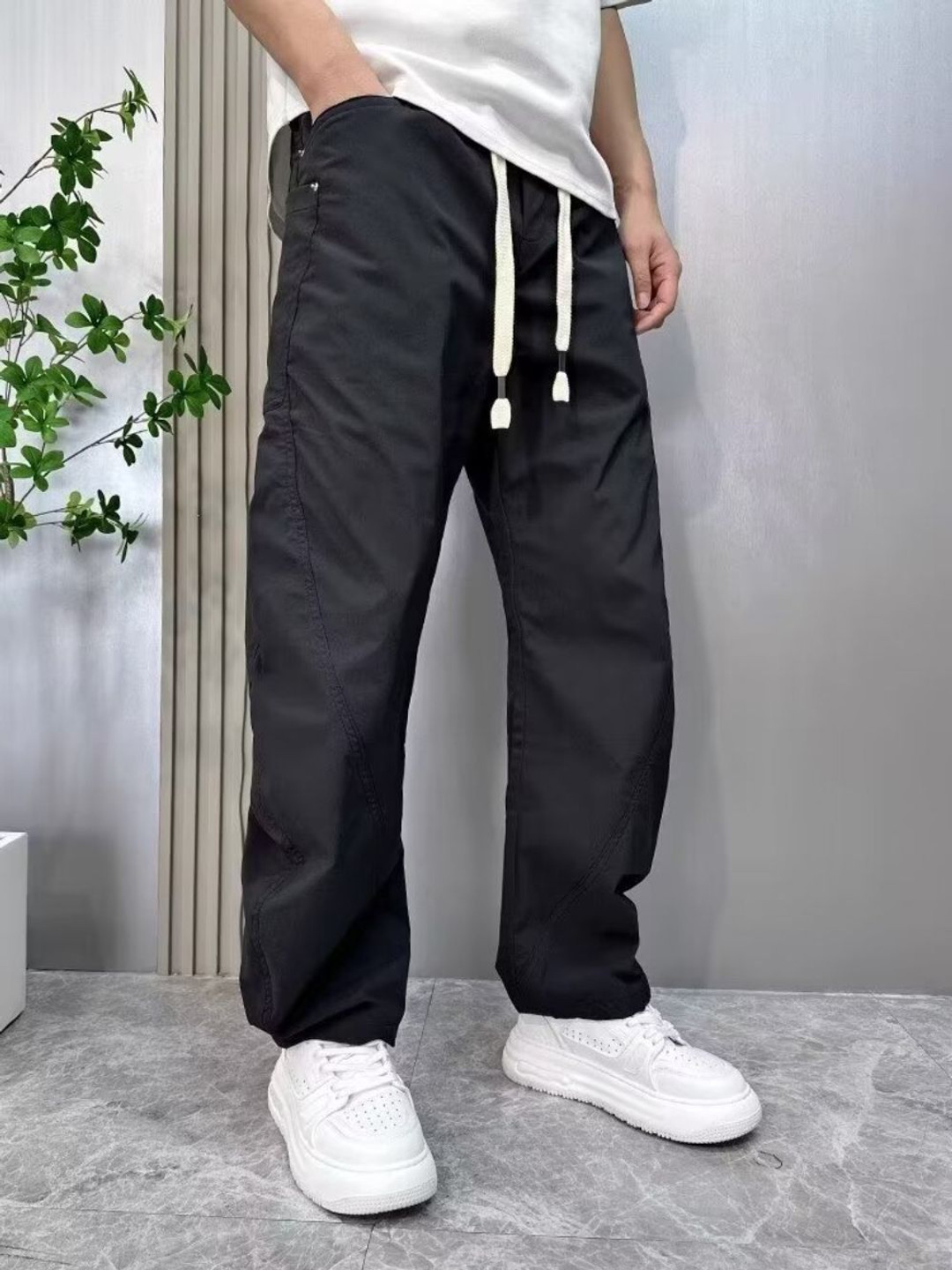 

StyleCast Men Regular Fit Trousers, White