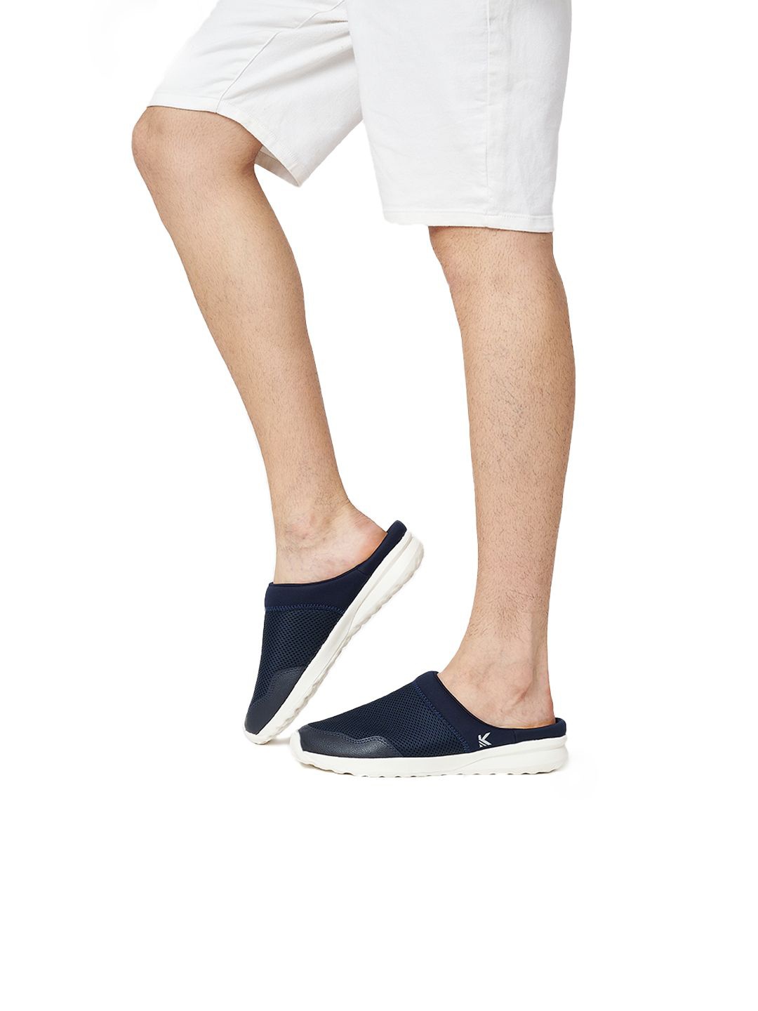 

KazarMax Men Slip-On Mule Sneakers, Navy blue