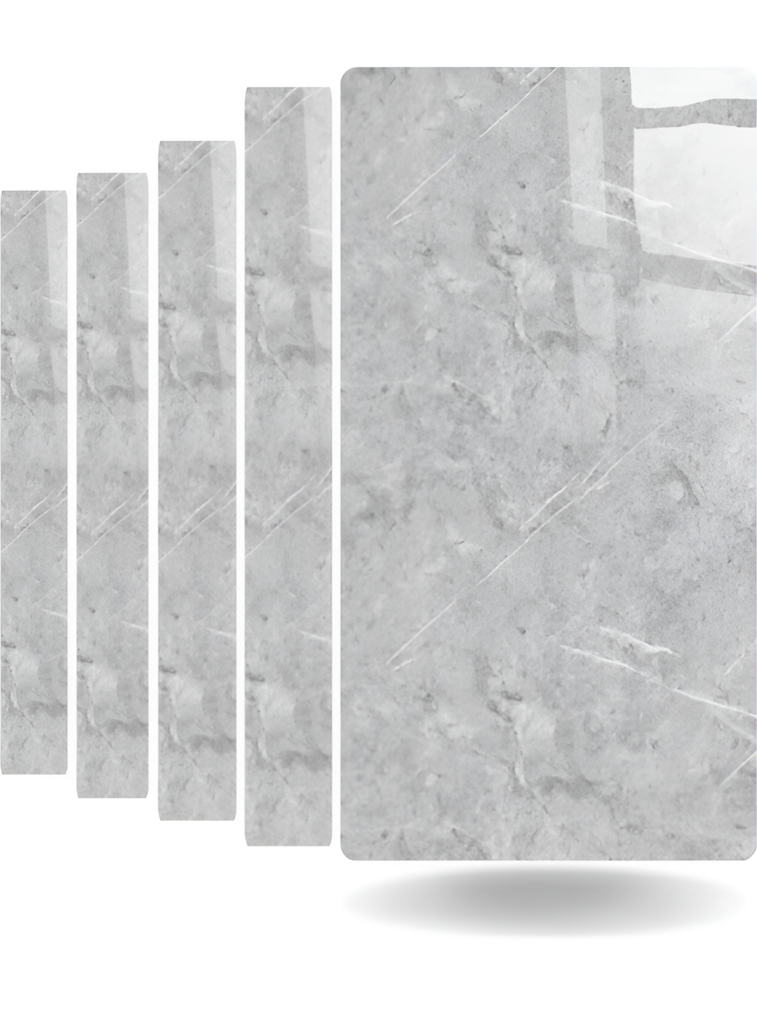 

ANNA CREATIONS Grey 5 Pieces Printed Wallpapers