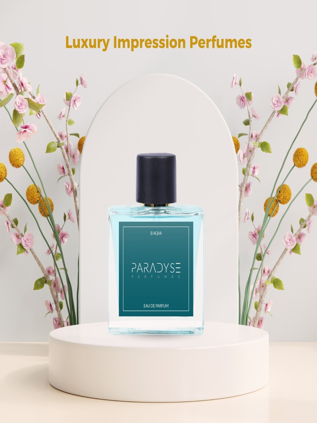 

PARADYSE PERFUMES B Aqva Long Lasting Eau De Parfume- 50 ml, Transparent
