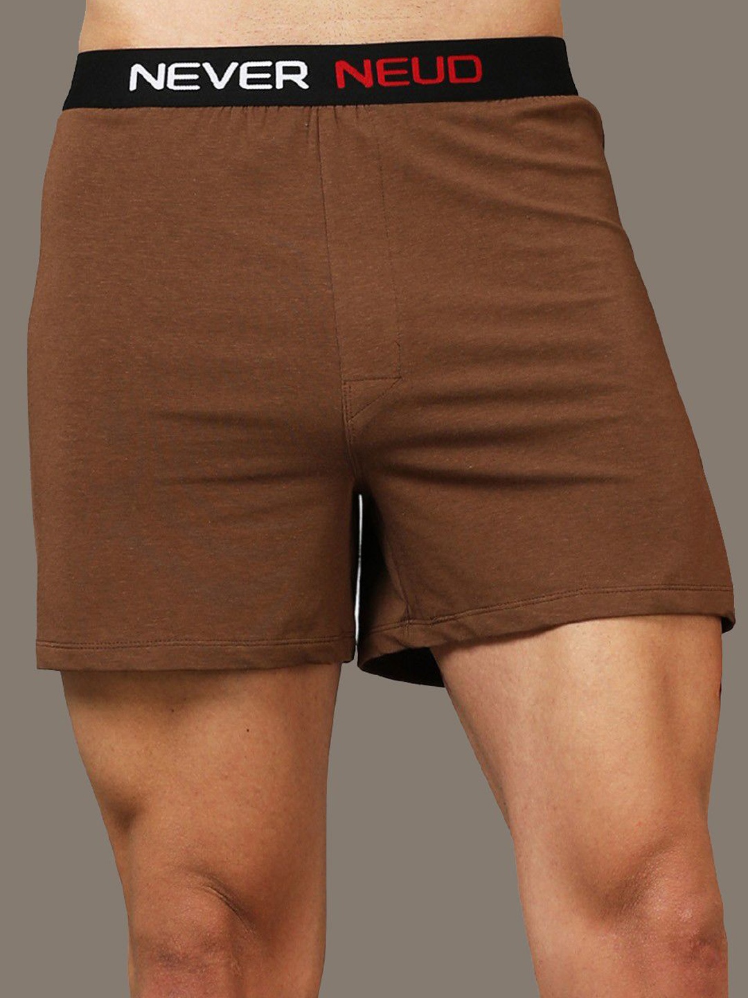 

NEVER NEUD Anti-Bacterial Boxers NN02-M2002-S, Brown