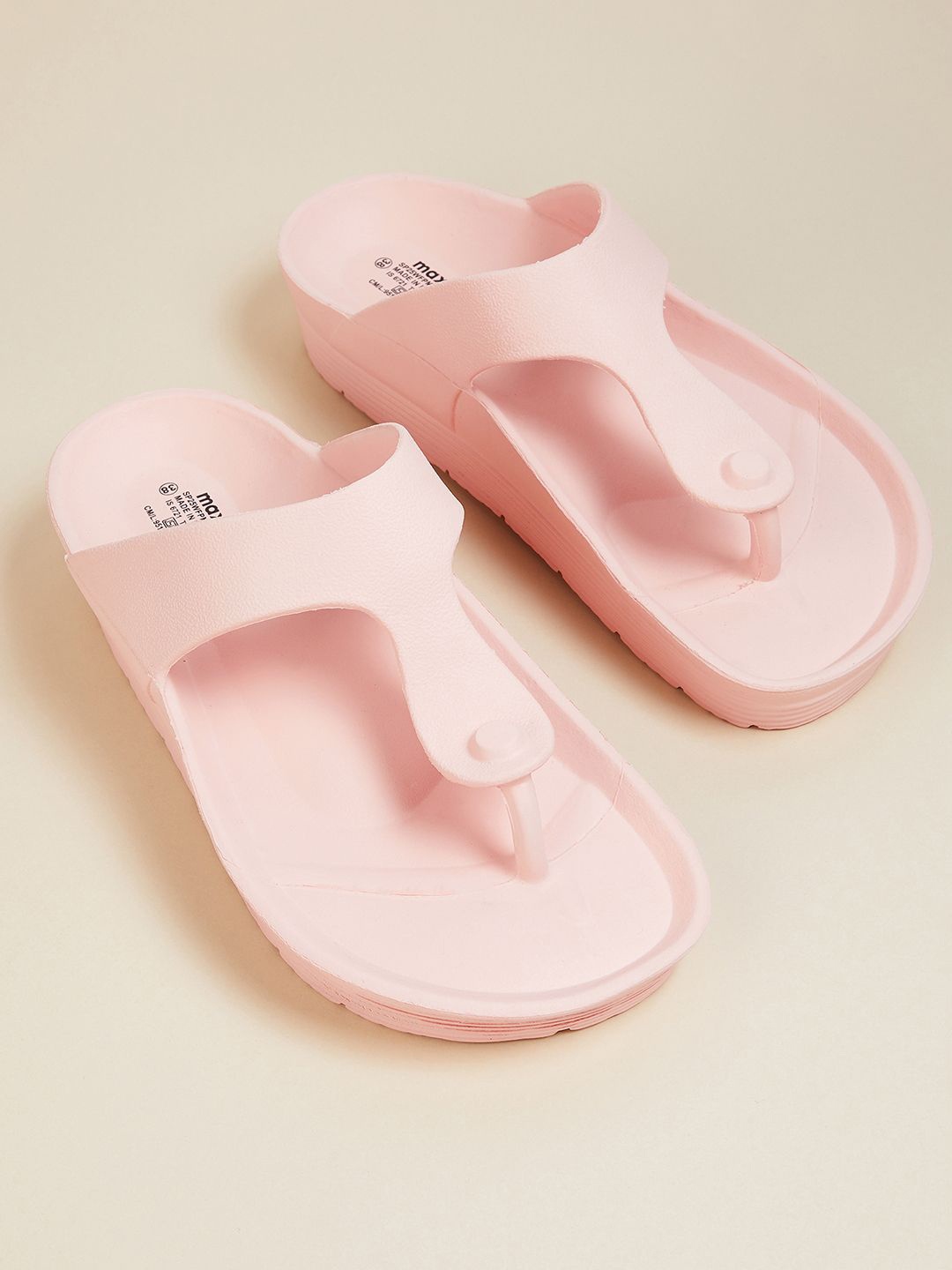 

max Women Thong Flip-Flops, Pink