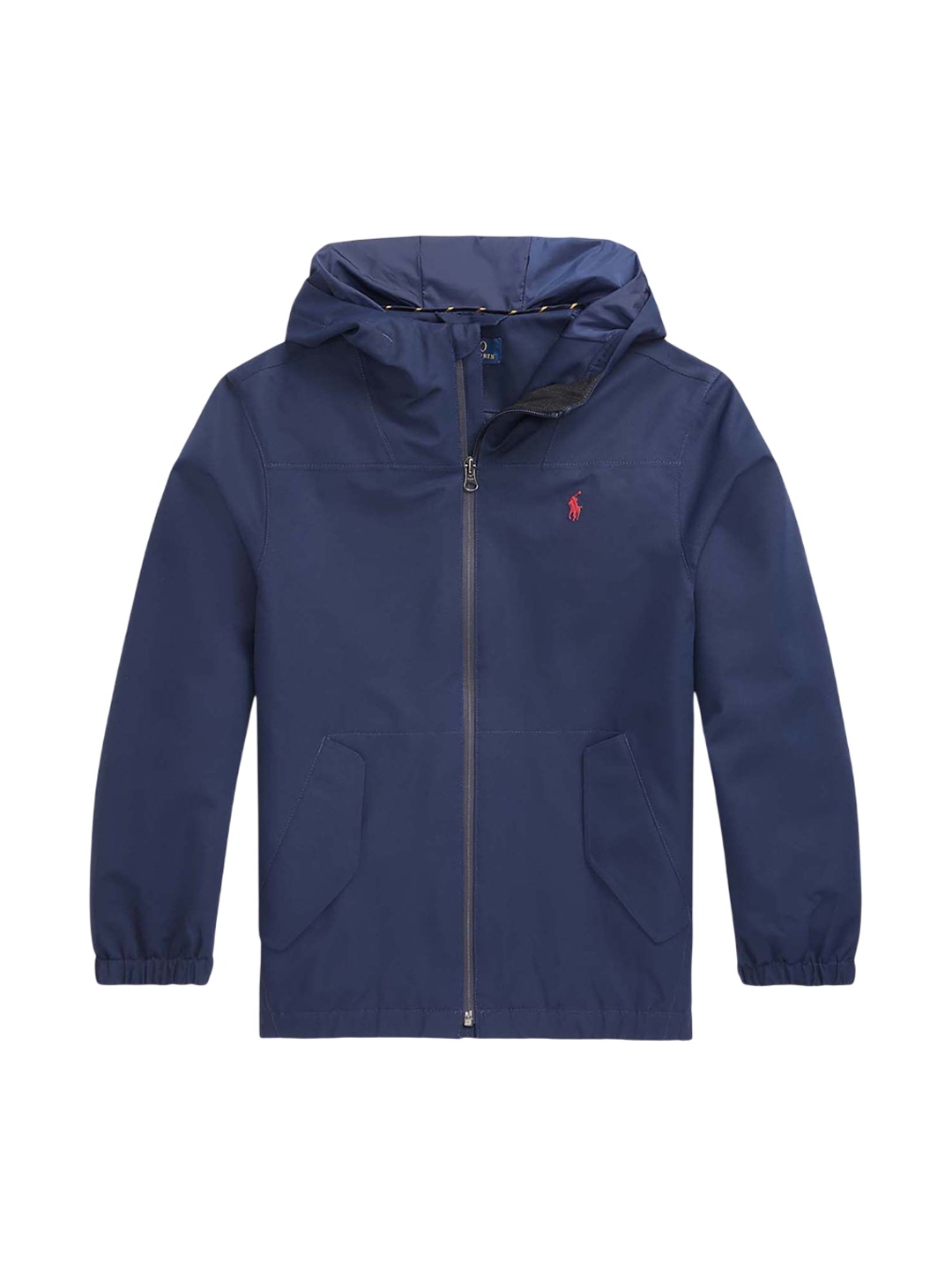 

Polo Ralph Lauren Boys Navy P-Layer 1 Water-Repellent Hooded Jacket, Navy blue