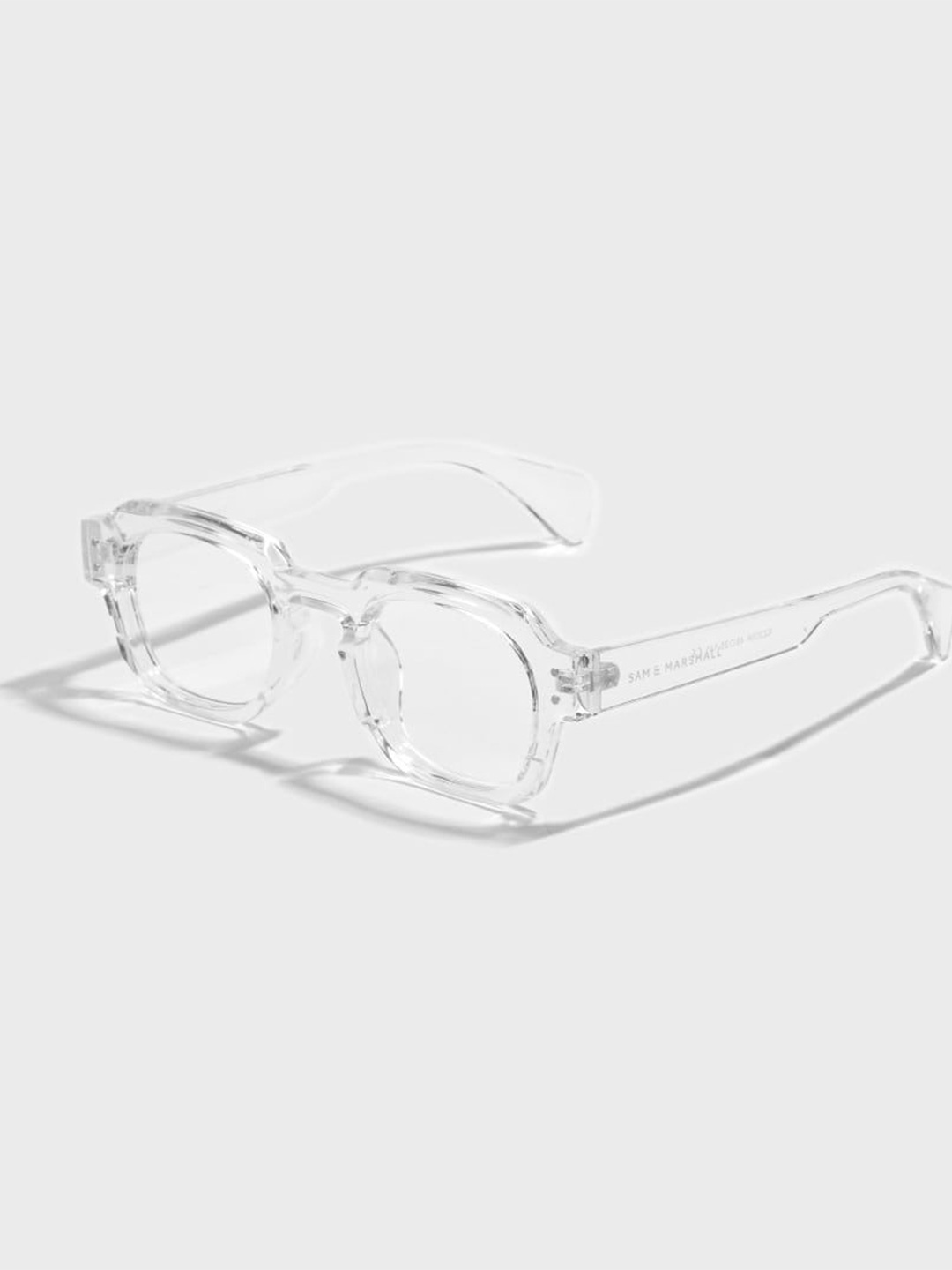 

SAM & MARSHALL Unisex Full Rim Octagon Frames, White