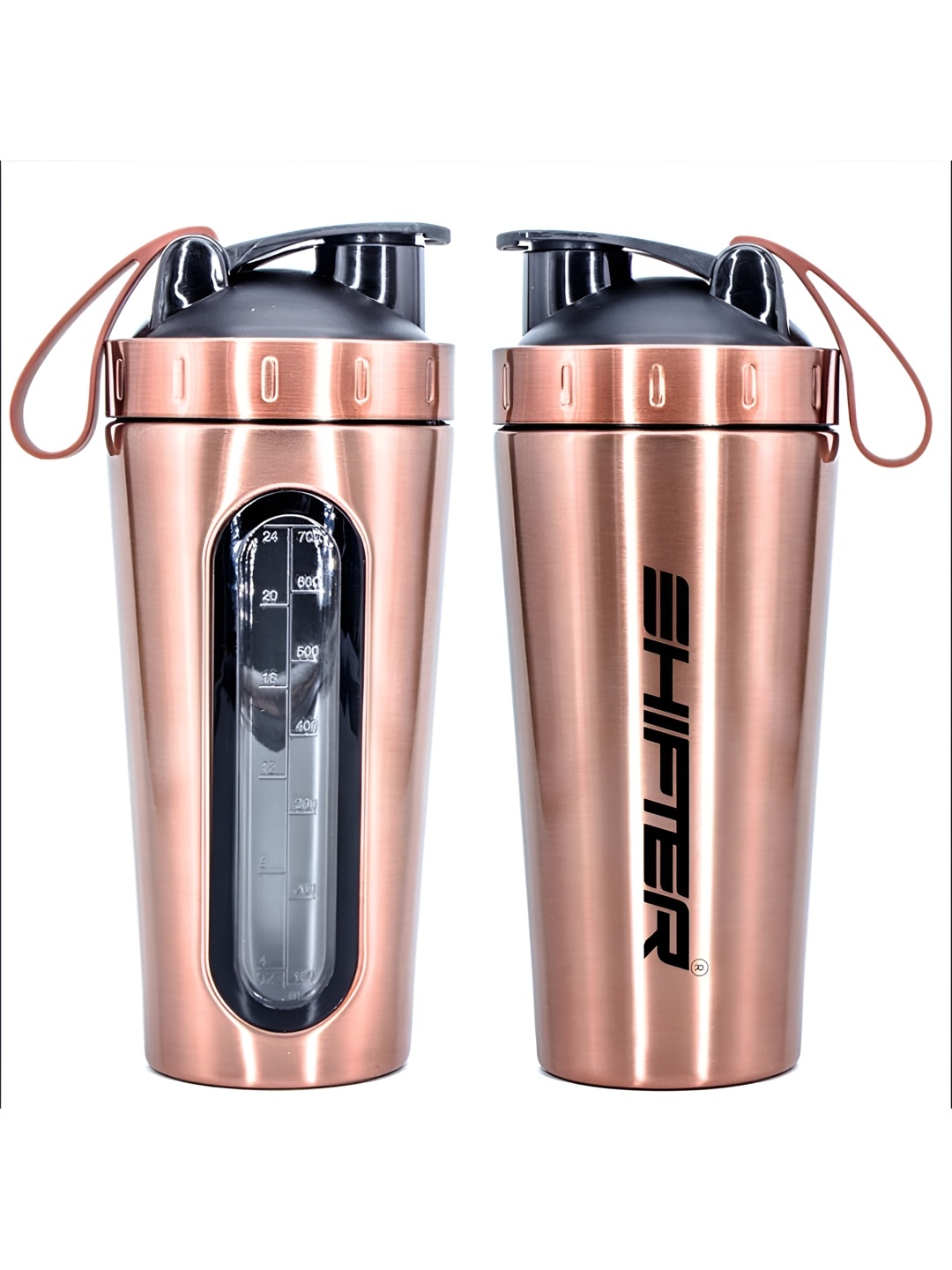 

SHIFTER Bronze-Toned Single Stainless Steel Solid Water Bottle