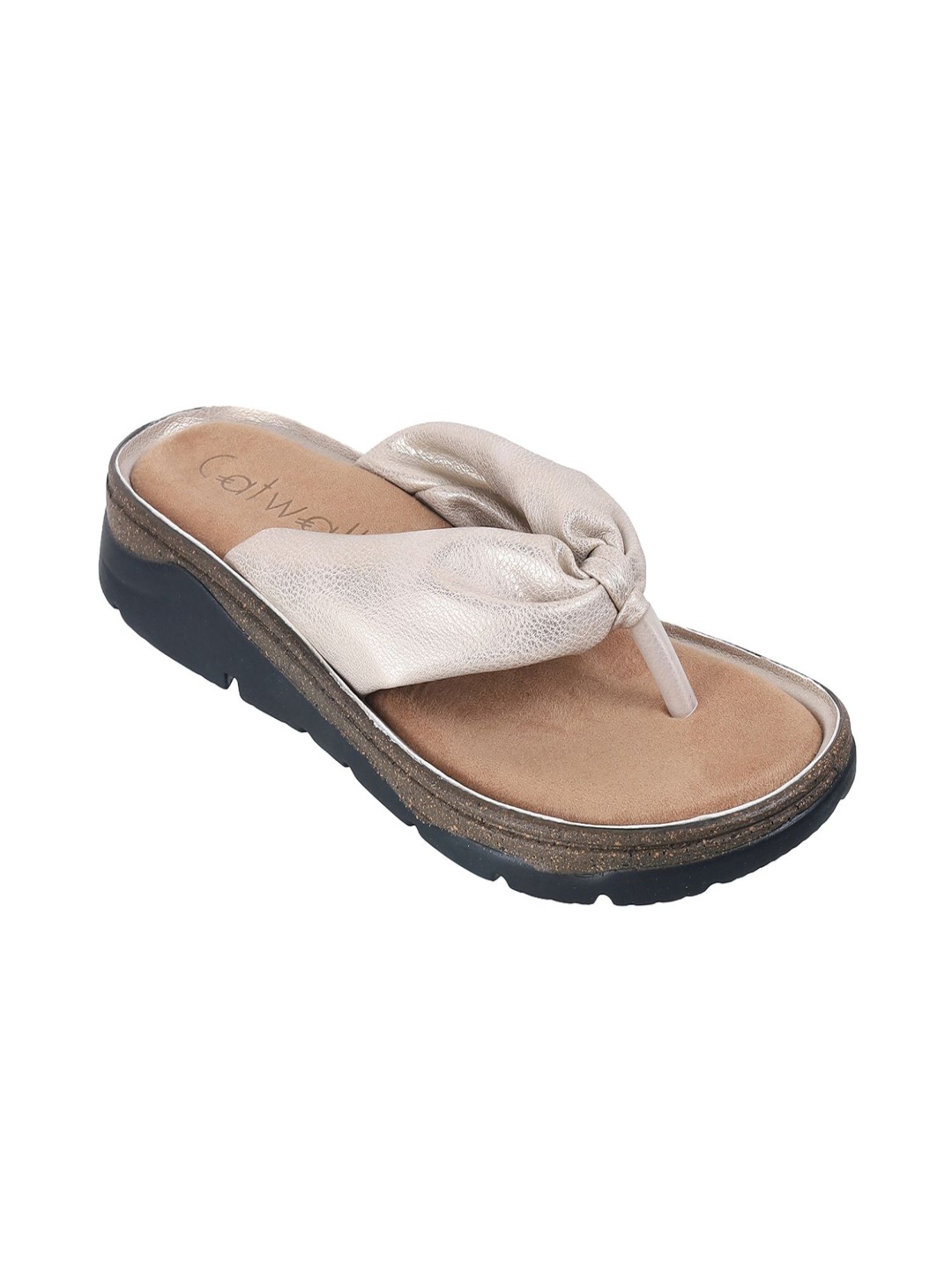 

Catwalk Women Court T-Strap Flats, Beige