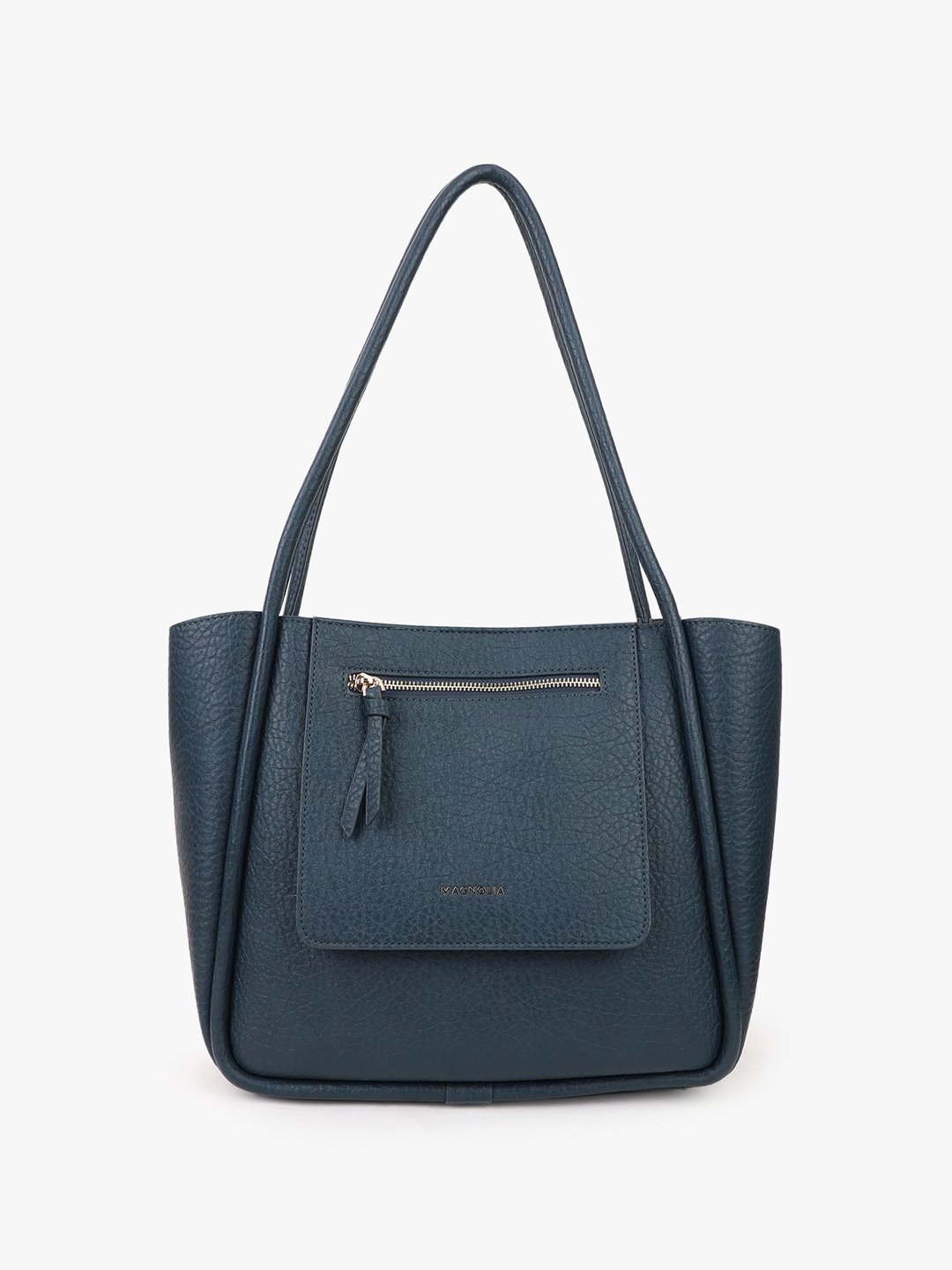 

MAGNOLIA PU Shopper Tote Bag, Blue