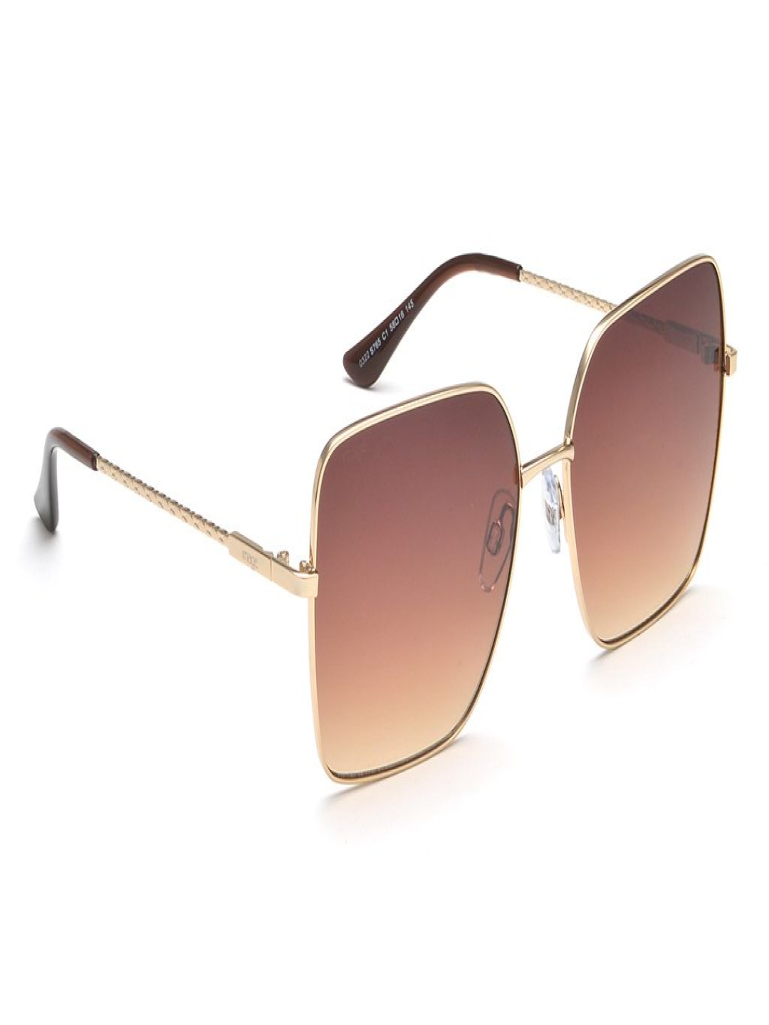 

Image Women Square Sunglasses with UV Protected Lens IMS765C1SG, Brown