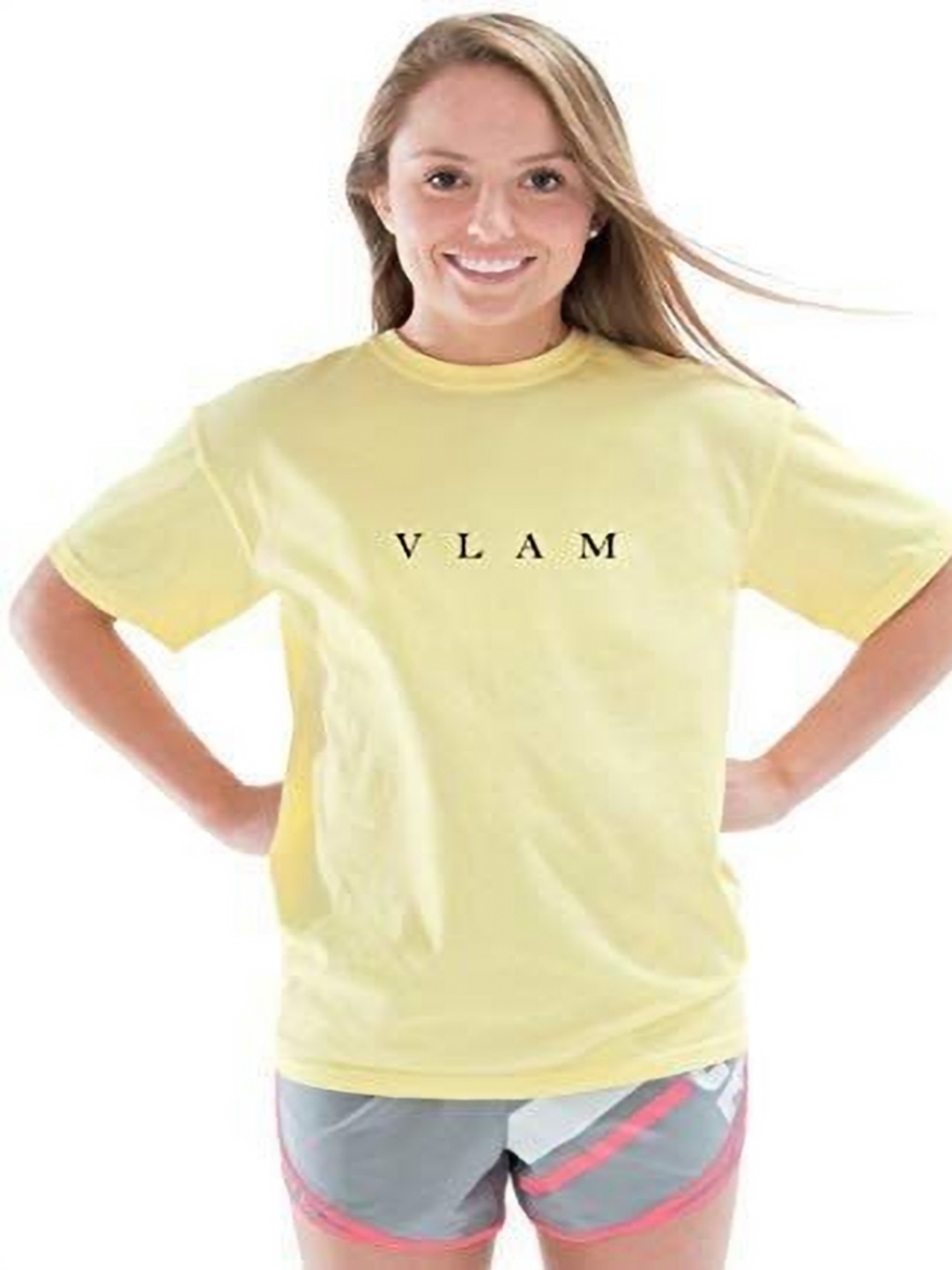 

VLAM Women Printed T-shirt, Yellow