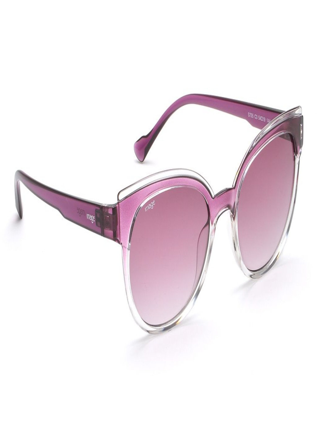 

Image Women Butterfly Sunglasses with UV Protected Lens IMS755C3SG, Purple