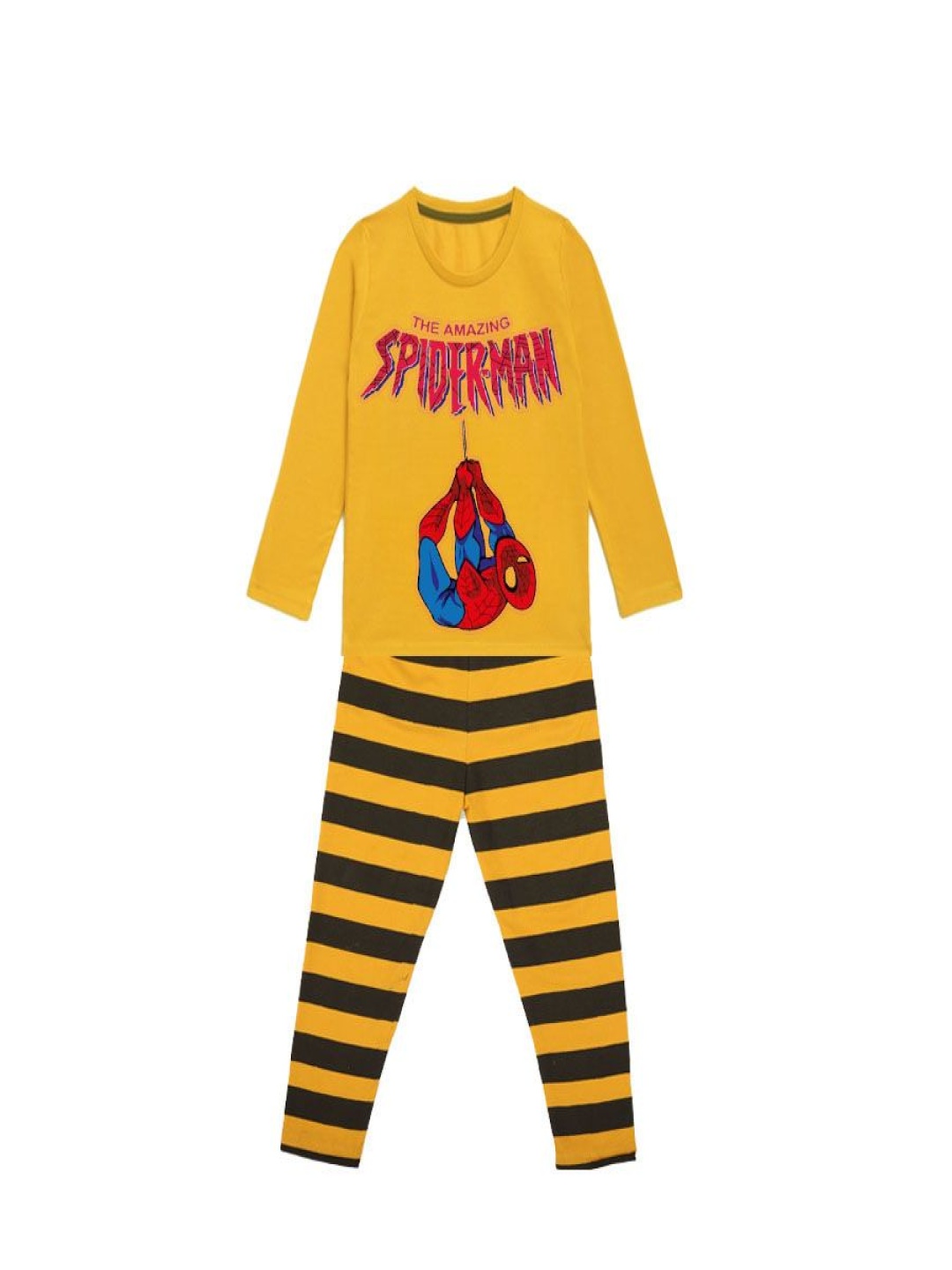 

YK Disney Boys Printed Night suit, Mustard