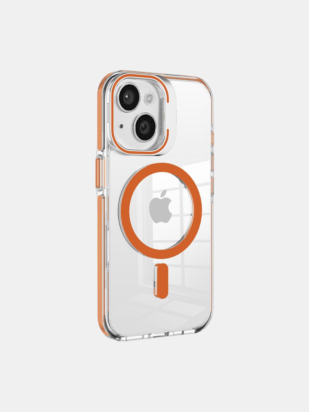 

macmerise Solid Printed iPhone 14 Plus Back Case Mobile Accessories, Orange