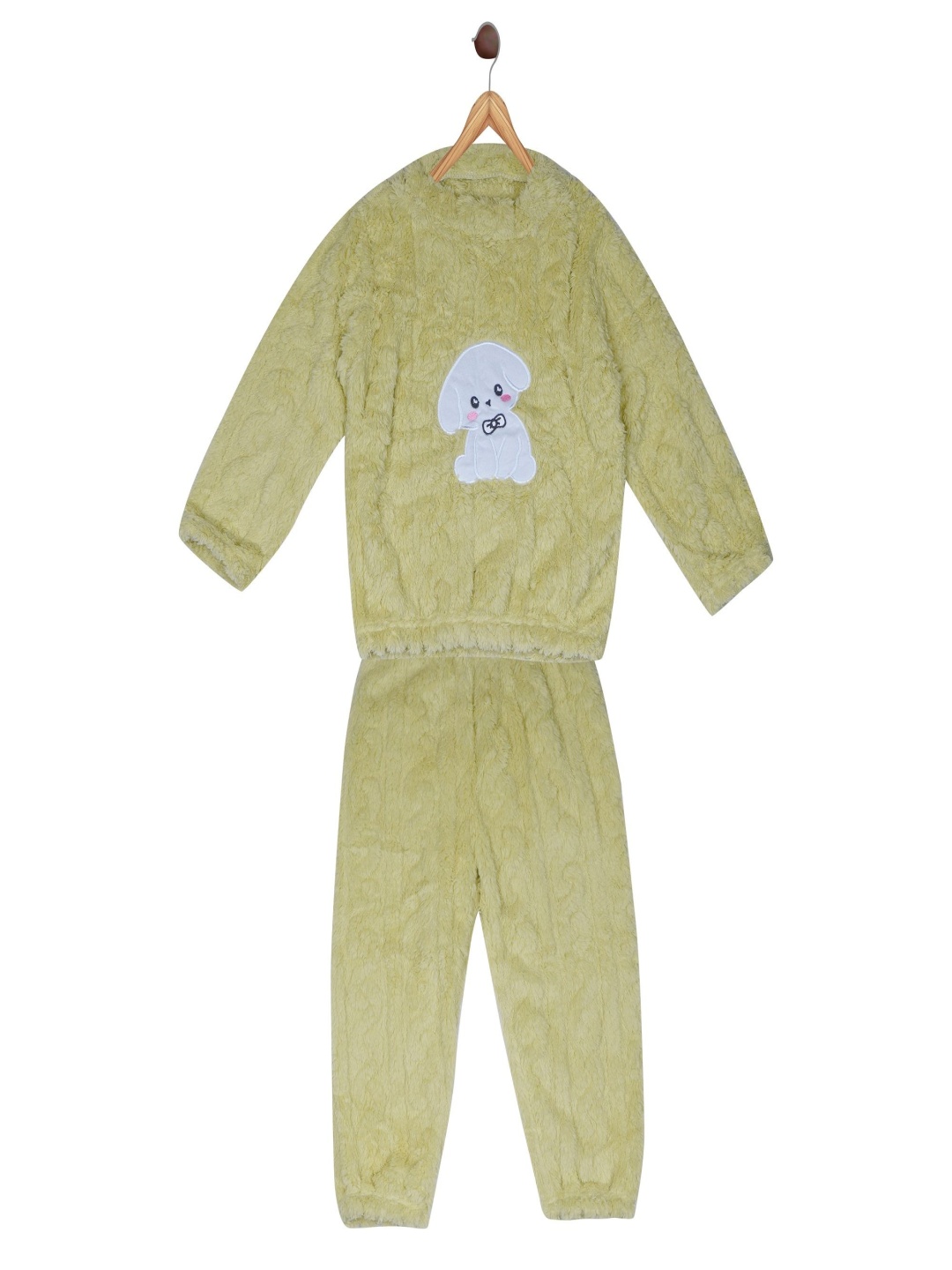 

BAESD Unisex Kids Night suit, Green