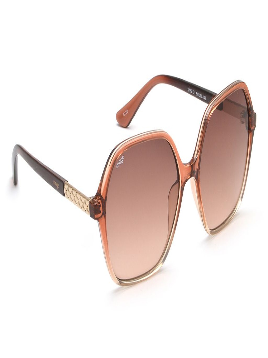 

Image Women Aviator Sunglasses with UV Protected Lens, Brown