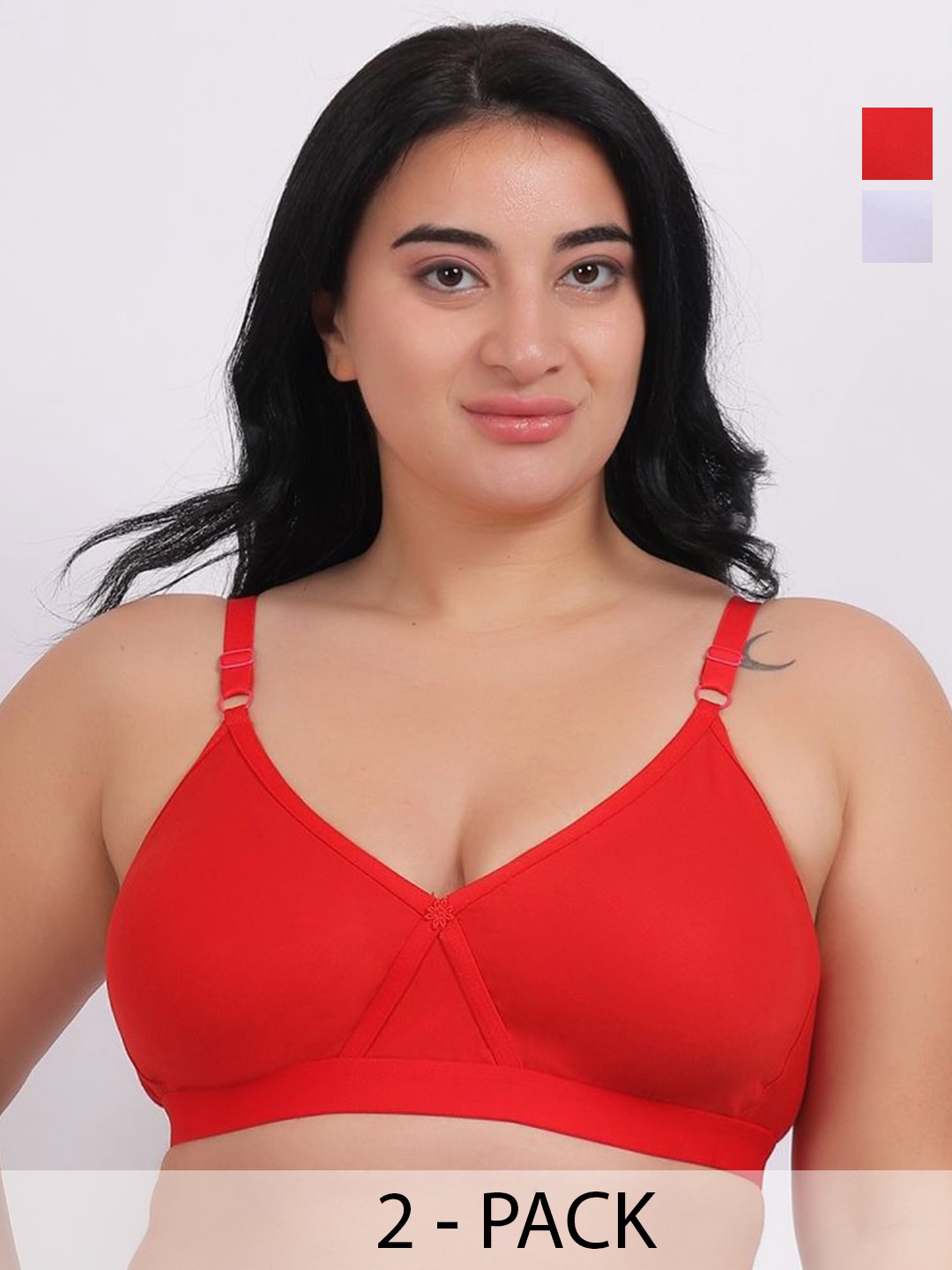 

Fabme Bra Full Coverage, Red