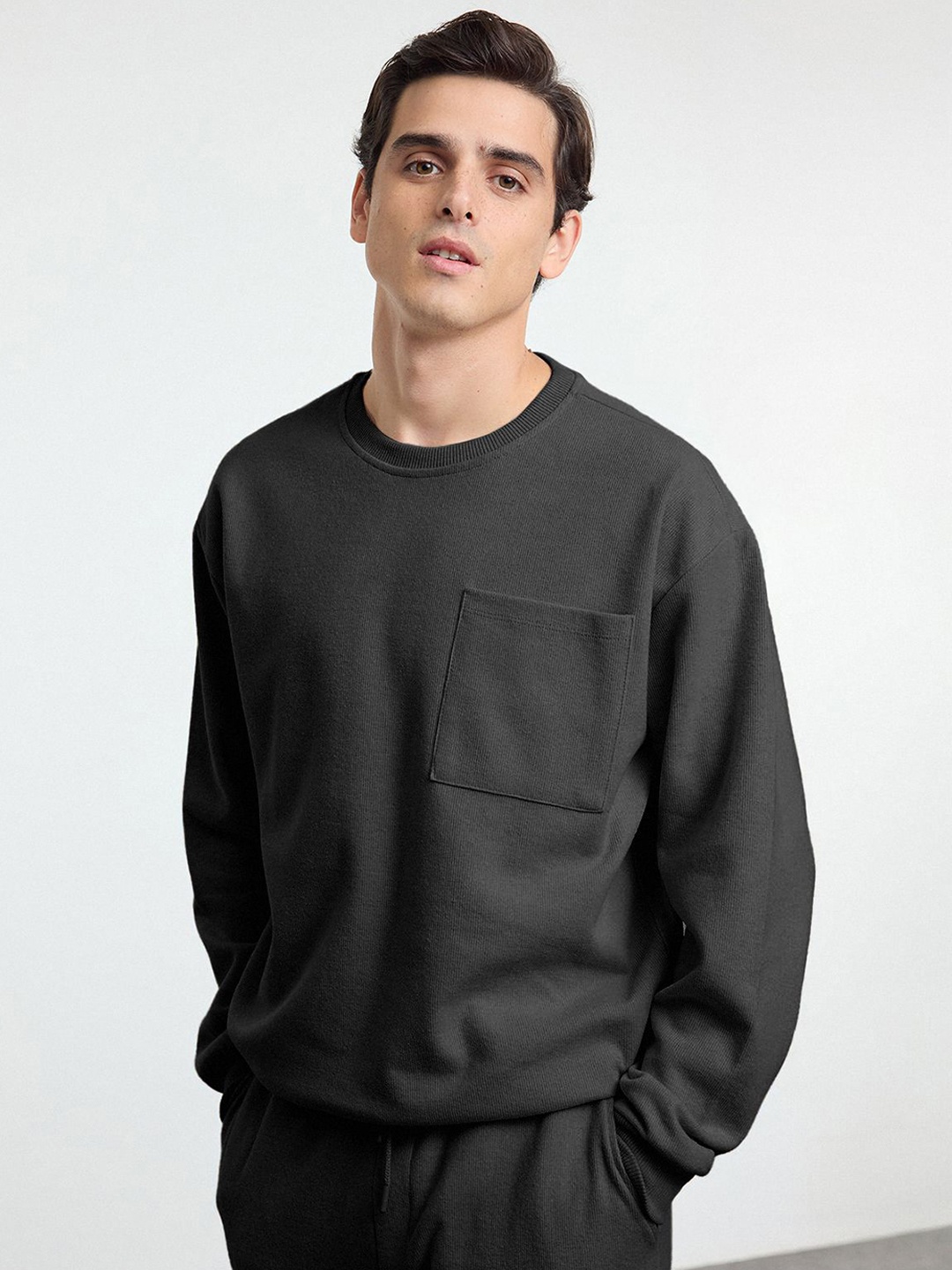 

Trendyol Round Neck Tracksuit, Grey