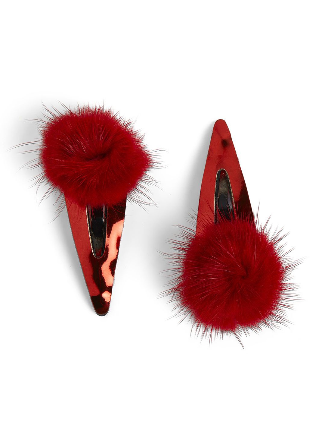 

RIBBON CANDY Girls Tic Tac Hair Clip, Red