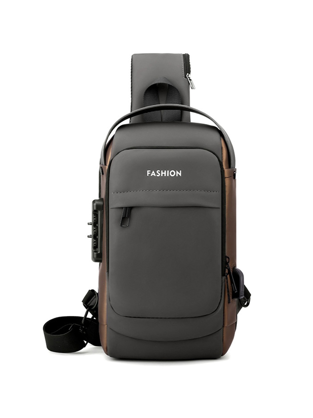 

Carry Trip Unisex Solid Backpack, Grey