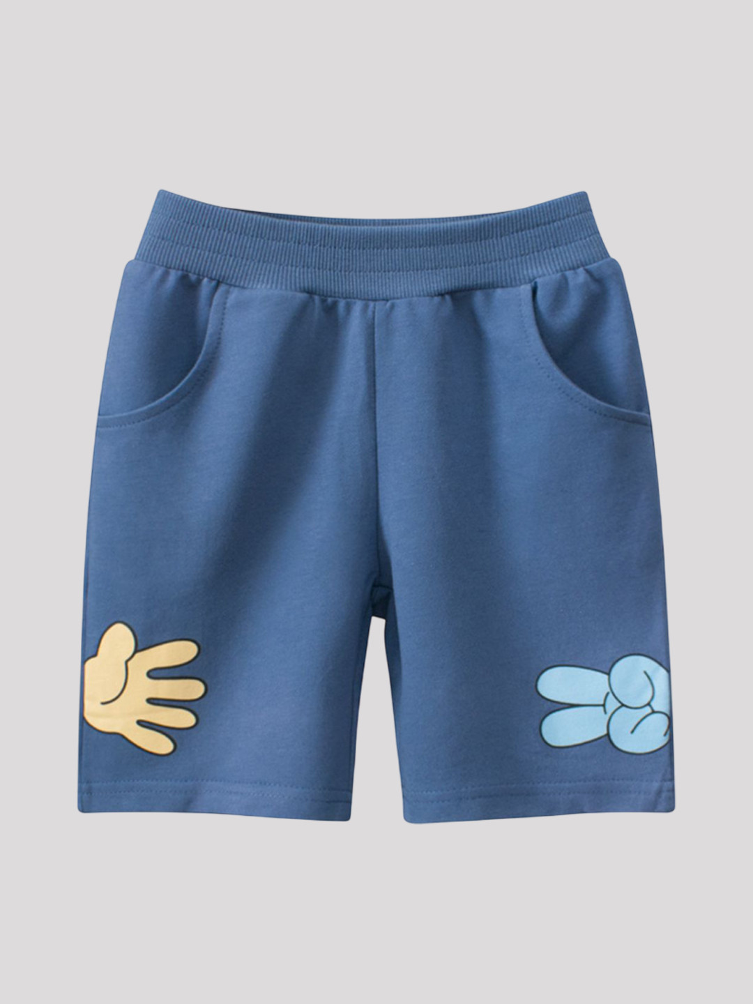 

LULU & SKY Boys High-Rise Sports Shorts, Blue