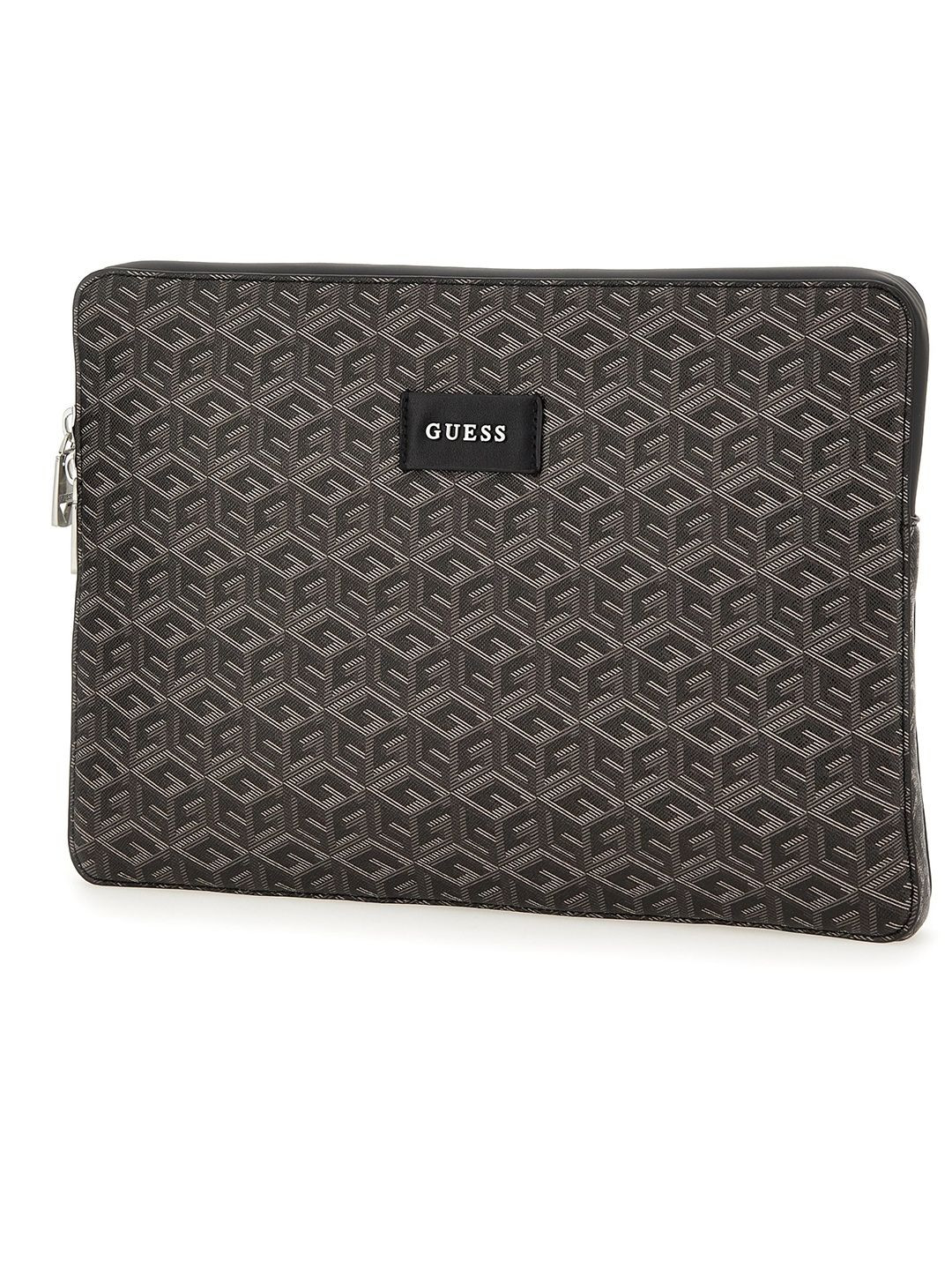

GUESS Men Ederlo Geometric Printed Messenger Bag, Brown