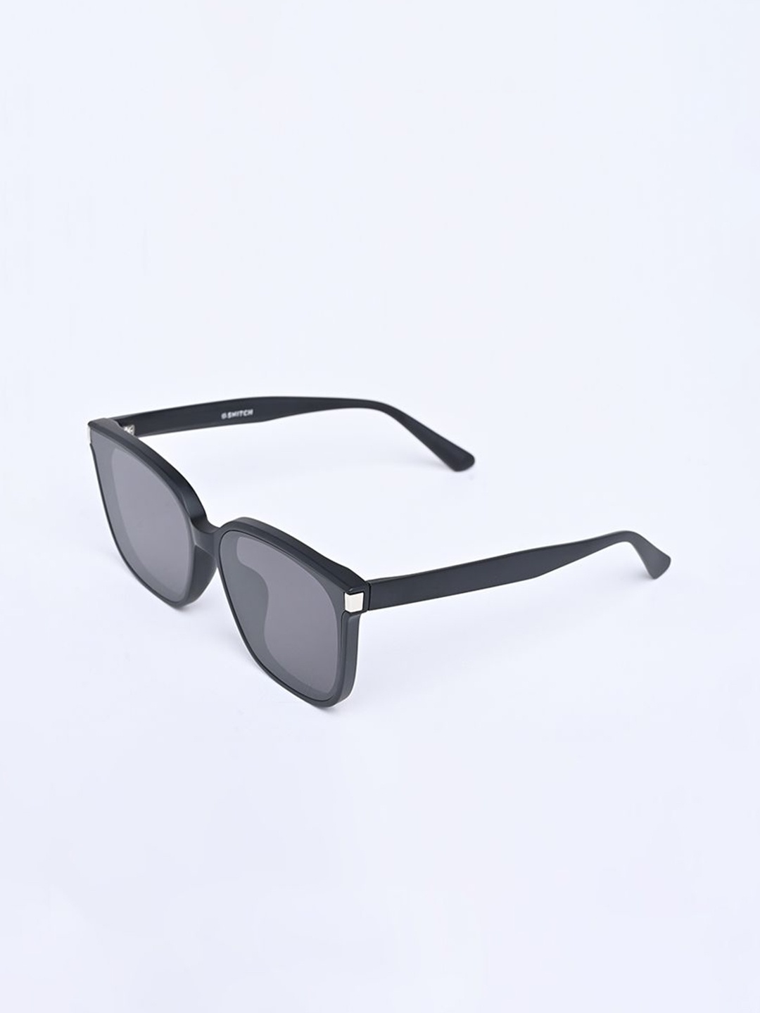 

Snitch Men Oversized Sunglasses with UV Protected Lens SN0044, Black