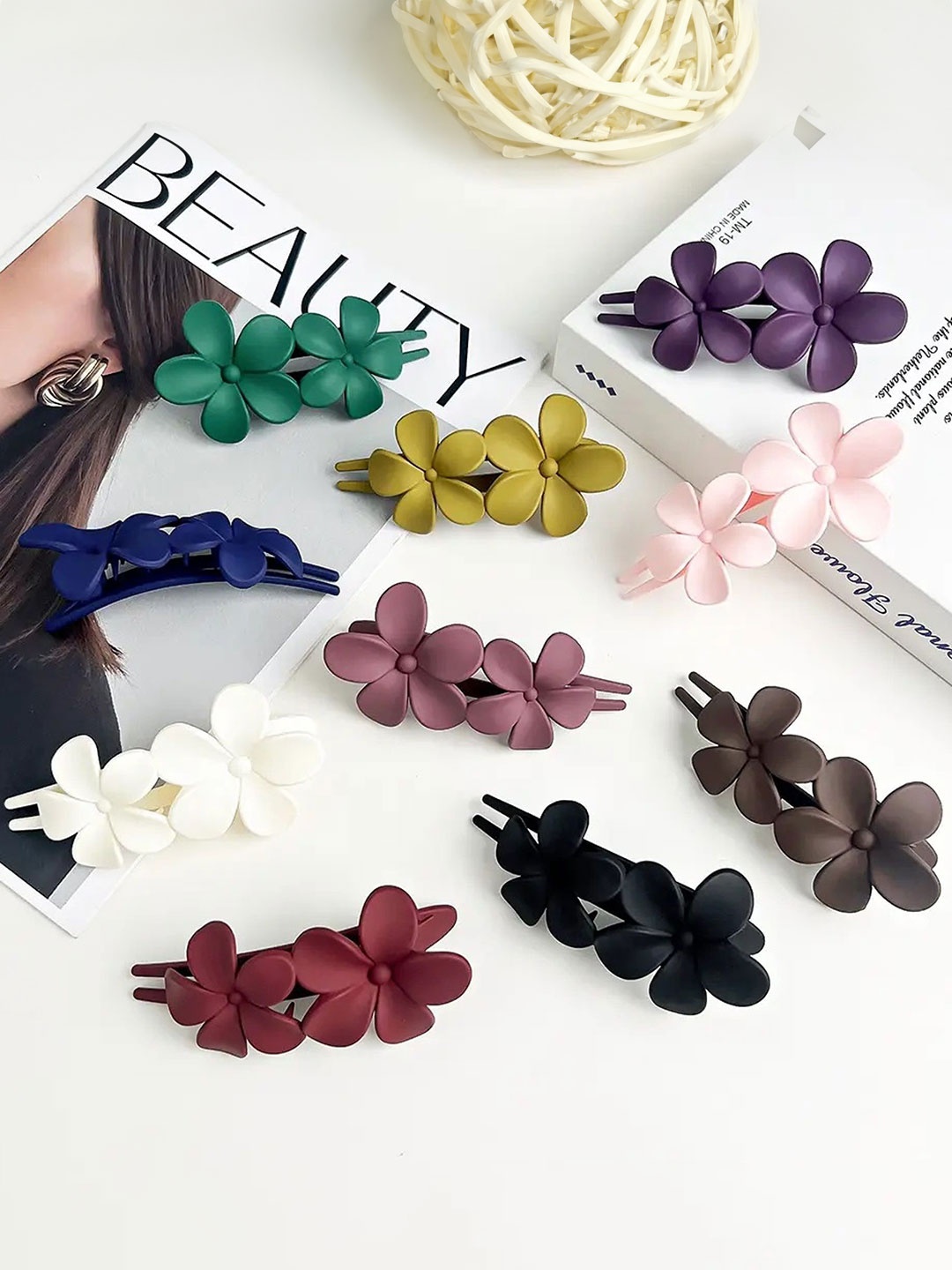 

DIAN Women Set of 6 Claw Clip, Assorted