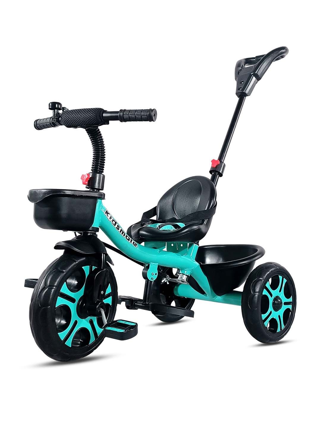 

KIDSMATE Kids Tricycle With Parental Control Ride On Vehicles, Sea green