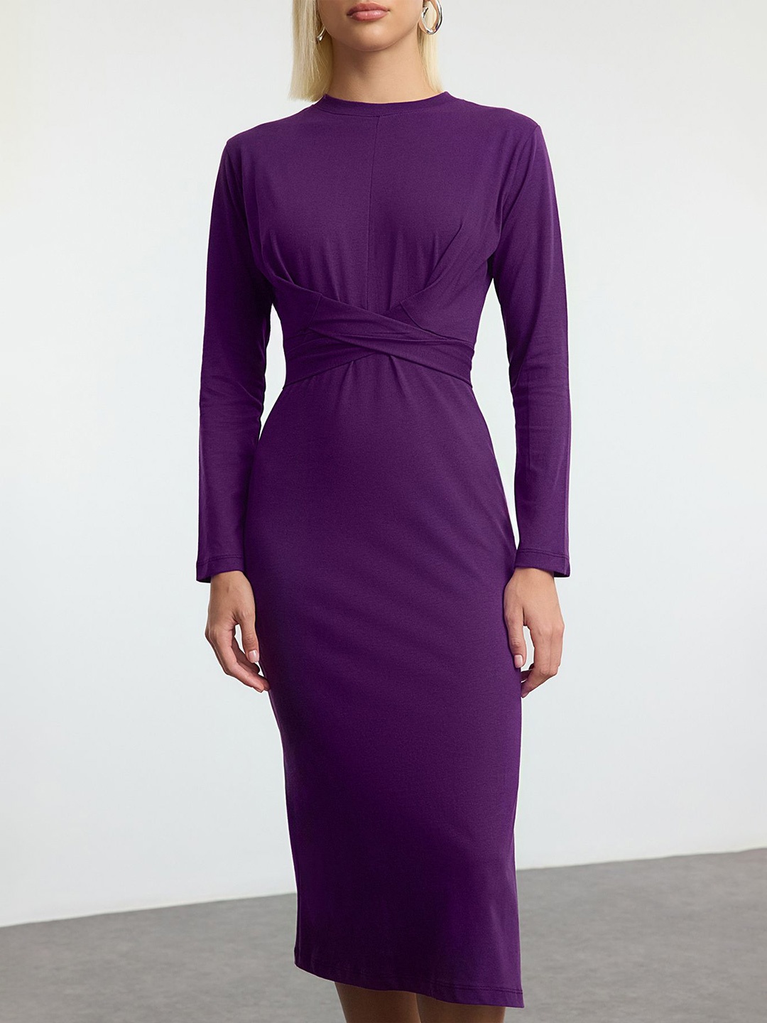 

Trendyol Midi Dress, Na
